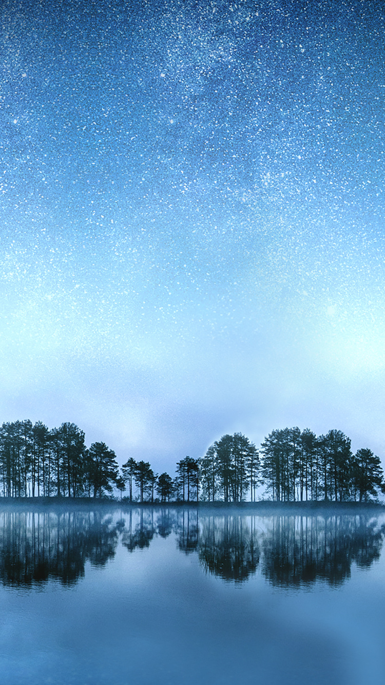 LG, LG X Venture, Smartphone, Naturaleza, Azul. Wallpaper in 750x1334 Resolution