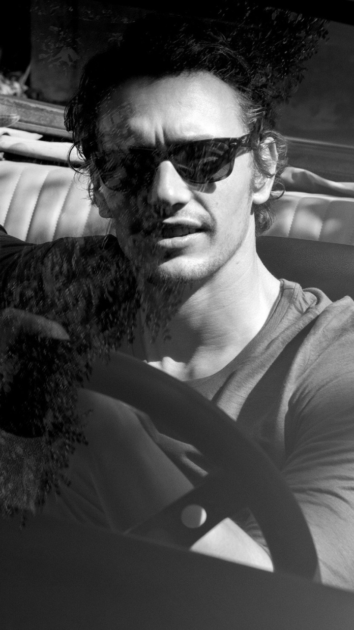 James Franco, Actor, Eyewear, Black, Glasses. Wallpaper in 720x1280 Resolution