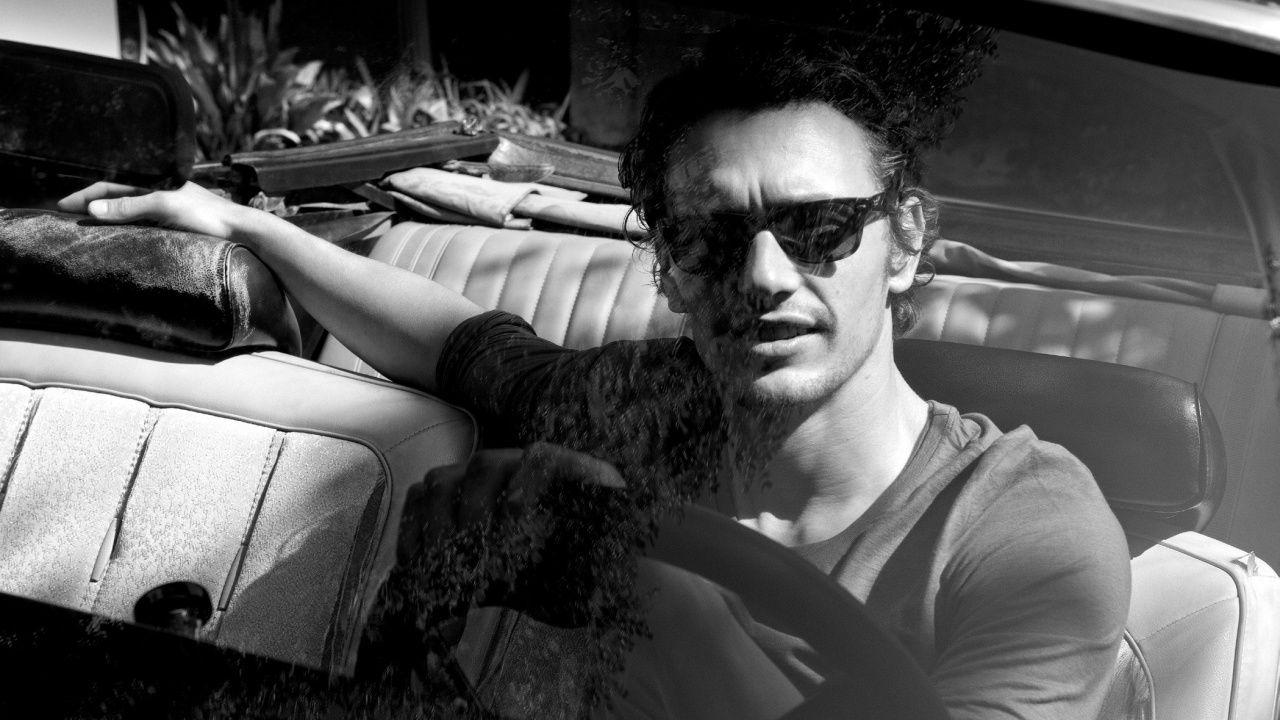 James Franco, Schauspieler, Brillen, Schwarz, Brille. Wallpaper in 1280x720 Resolution