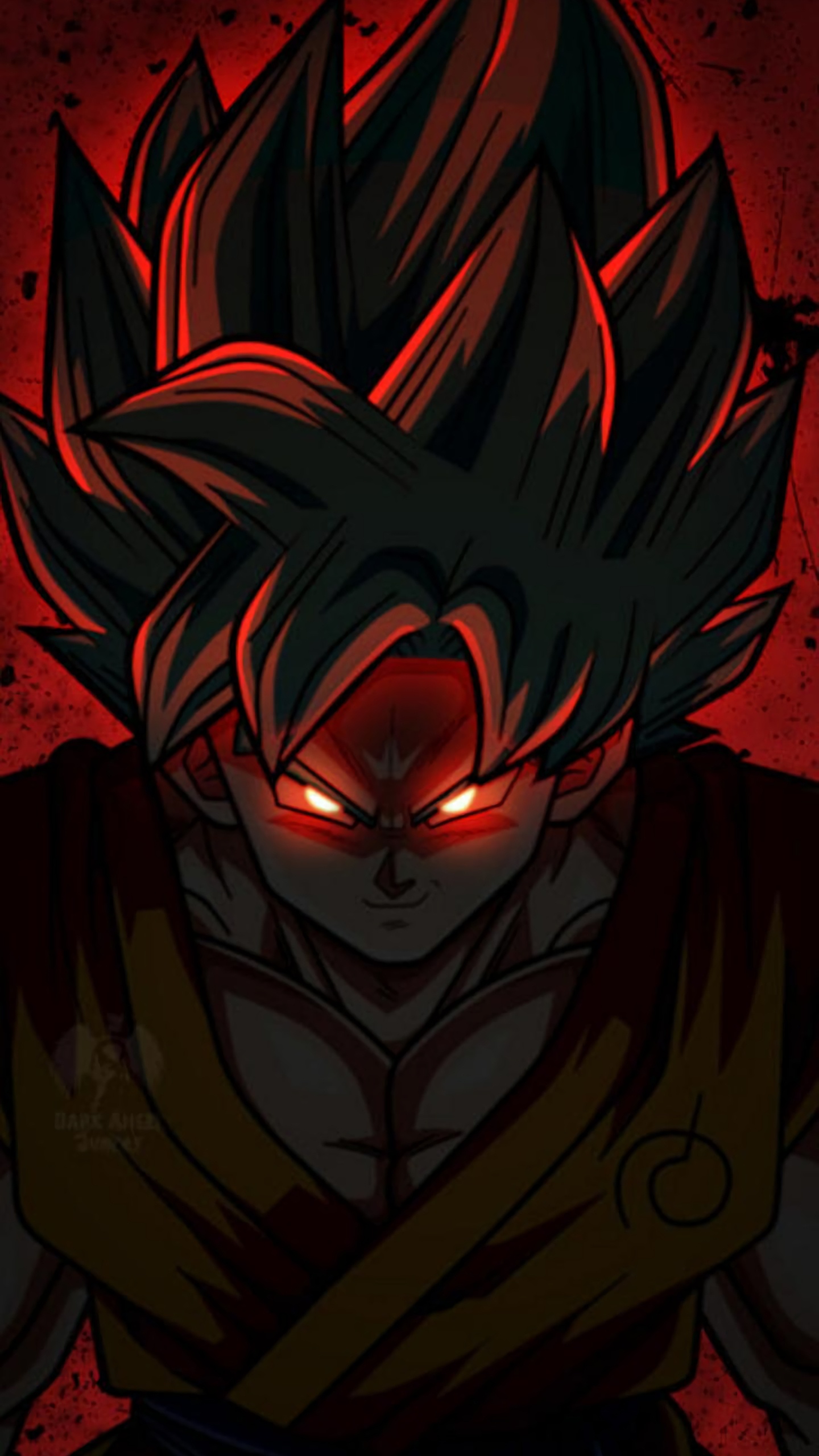 Mauvais Goku, Goku, Zamasu, Super Saiyan, Dragon Ball. Wallpaper in 1440x2560 Resolution