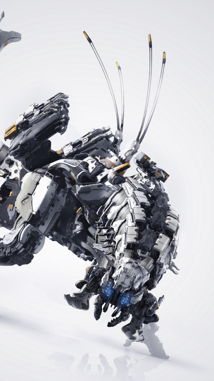 Horizonte Cero Amanecer, Guerrilla Games, Playstation 4, Aloy, Diseño Gráfico. Wallpaper in 750x1334 Resolution