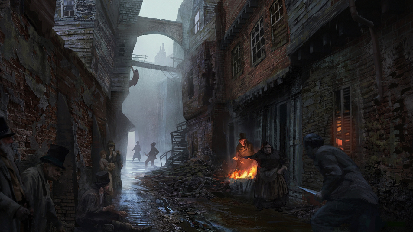 Assassins Creed Sindicato, Assassins Creed Orígenes, Artista, Artes Creativas, Arte. Wallpaper in 1366x768 Resolution