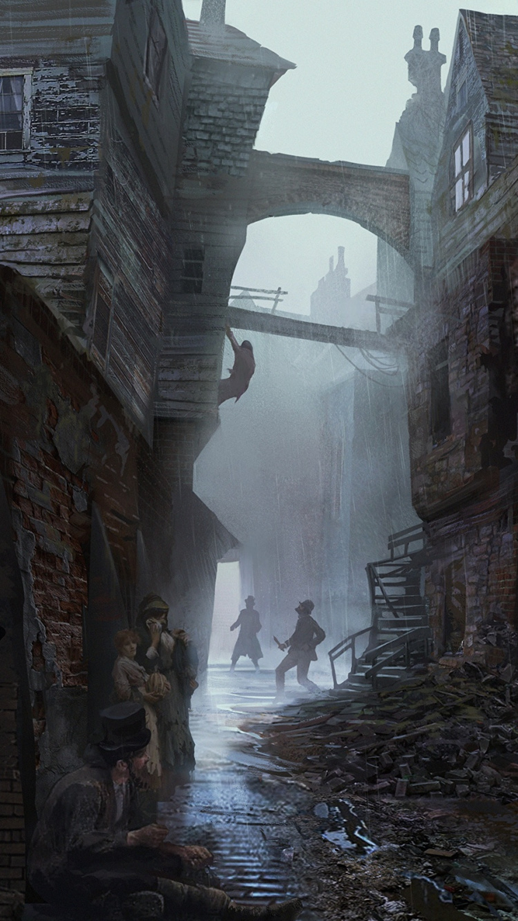 Assassins Creed Sindicato, Assassins Creed Orígenes, Artista, Artes Creativas, Arte. Wallpaper in 750x1334 Resolution