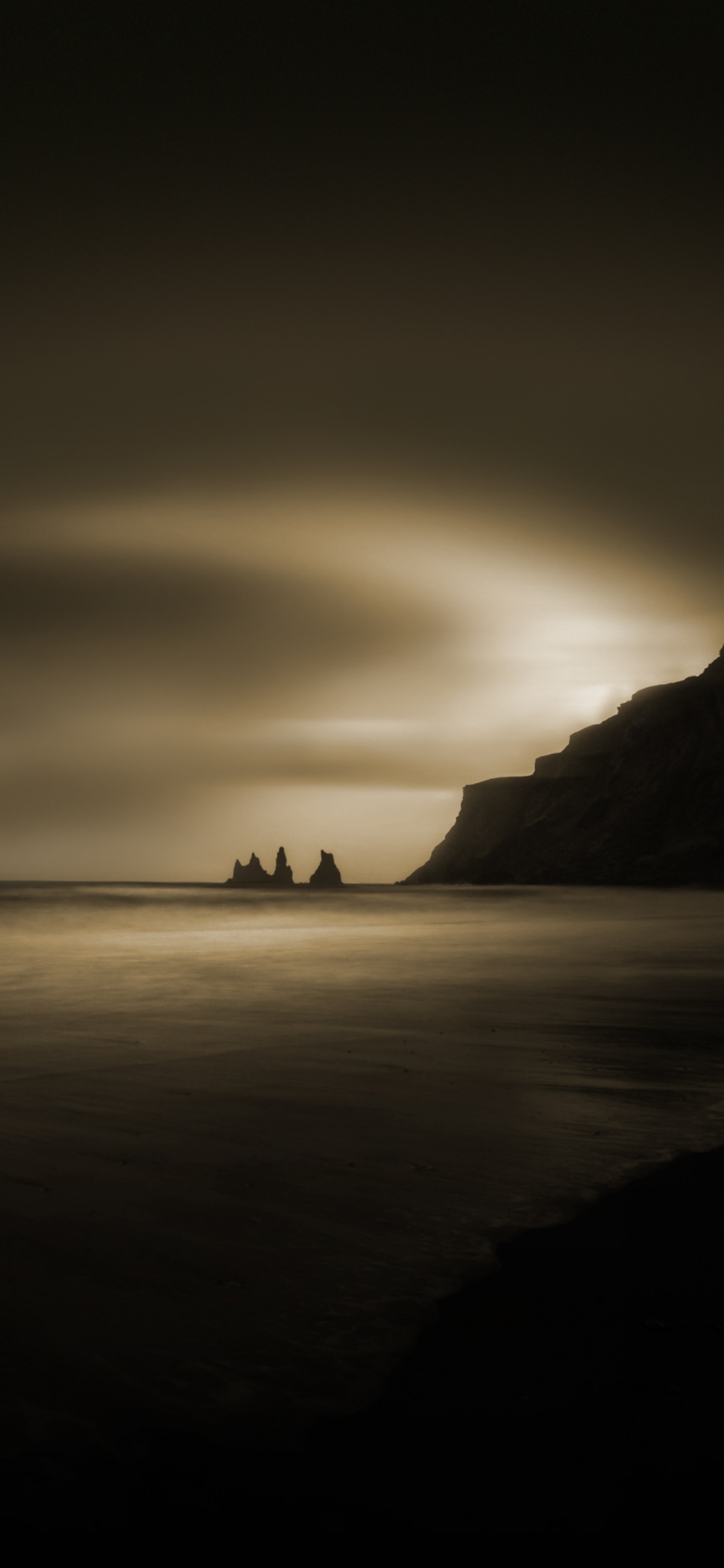 ZTE, ZTE MiFavor, Horizont, Android, Atmosphäre. Wallpaper in 1125x2436 Resolution
