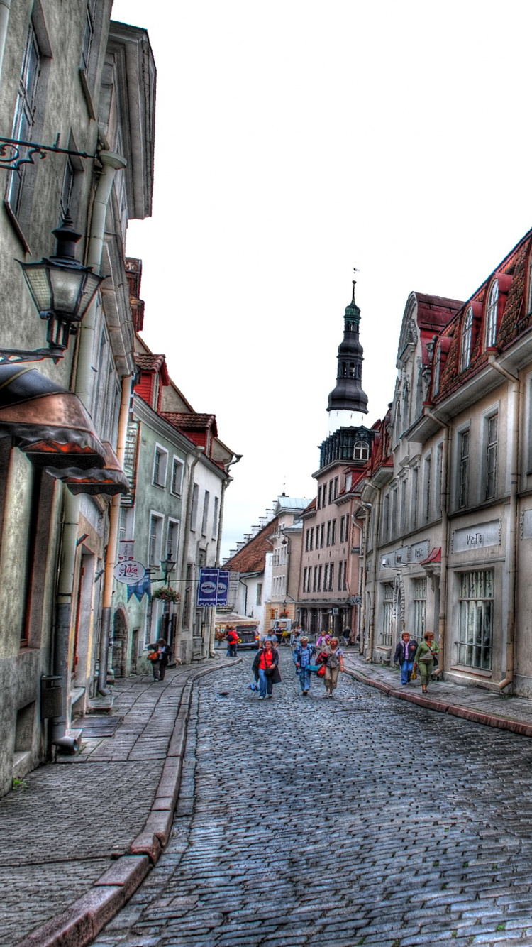 城市, 街, 街区, 的信息, 中世纪建筑风格 壁纸 750x1334 允许