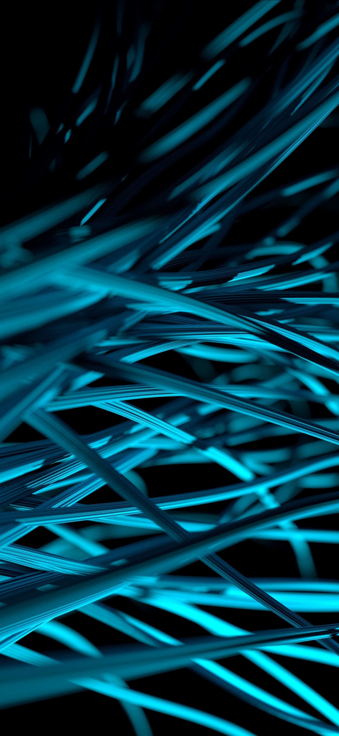 Green and Black Light Digital Wallpaper. Wallpaper in 1125x2436 Resolution