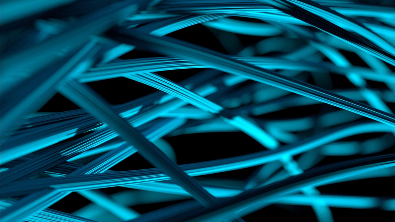 Green and Black Light Digital Wallpaper. Wallpaper in 1366x768 Resolution