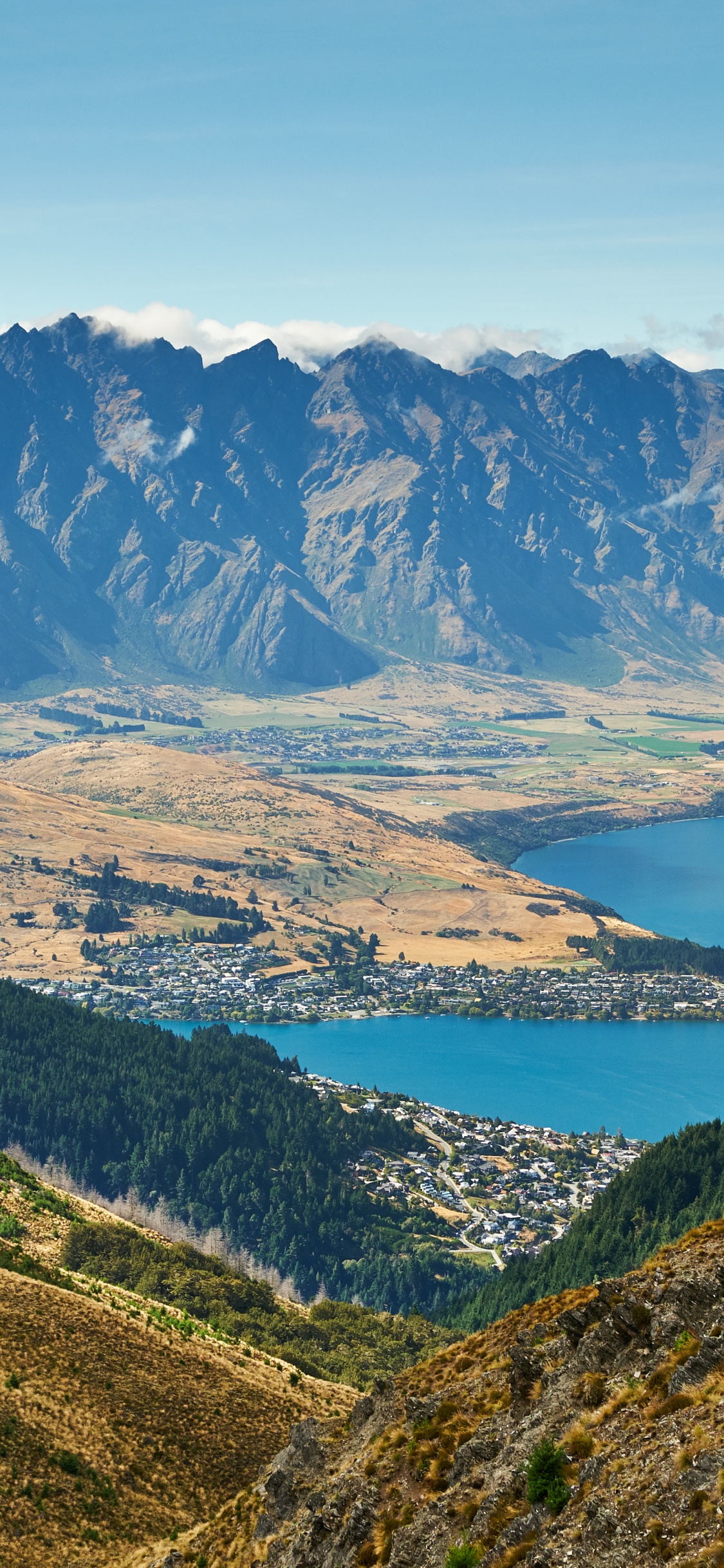 Mountain Range, Mountain, Mountainous Landforms, Highland, Natural Landscape. Wallpaper in 1125x2436 Resolution