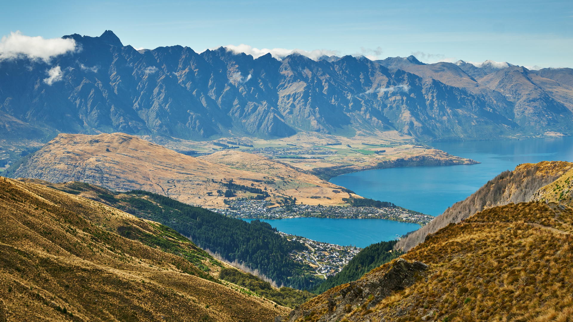 Mountain Range, Mountain, Mountainous Landforms, Highland, Natural Landscape. Wallpaper in 1920x1080 Resolution