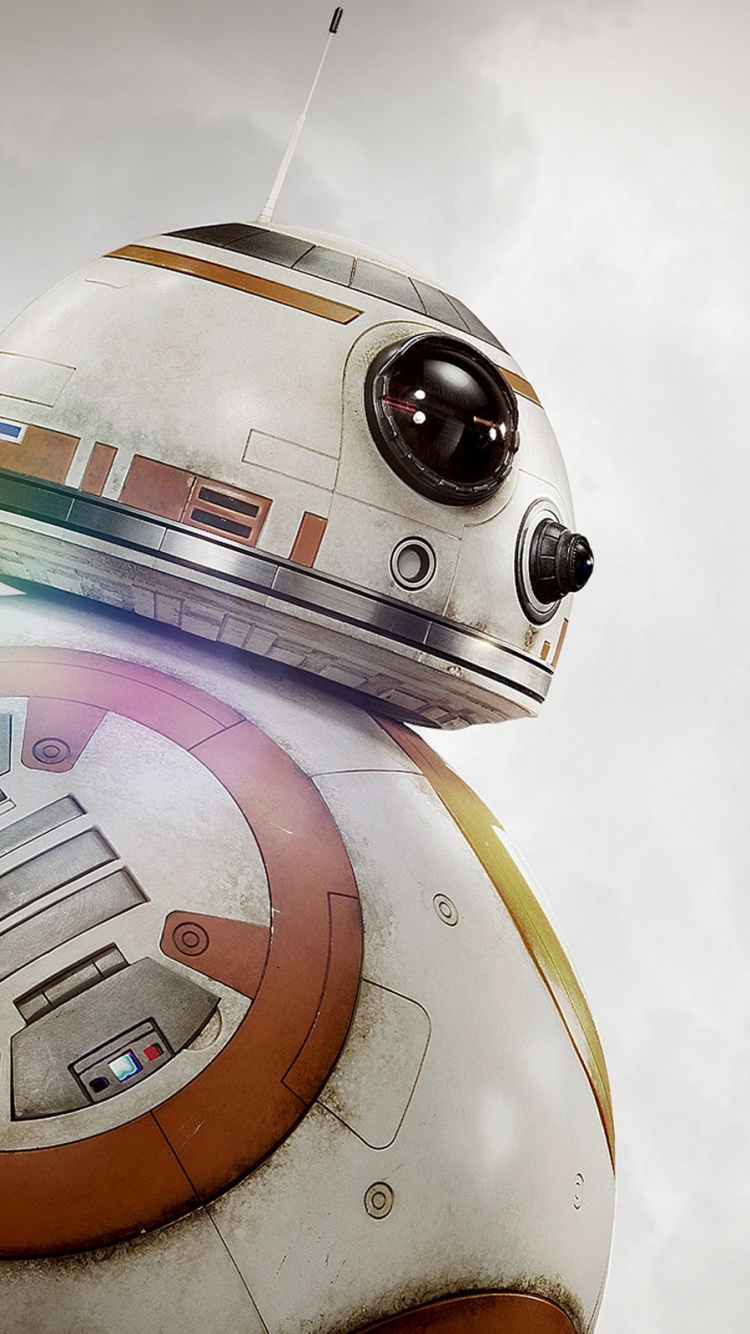 BB-8, Rey, 星球大战, 冲锋队, R2d2 壁纸 750x1334 允许