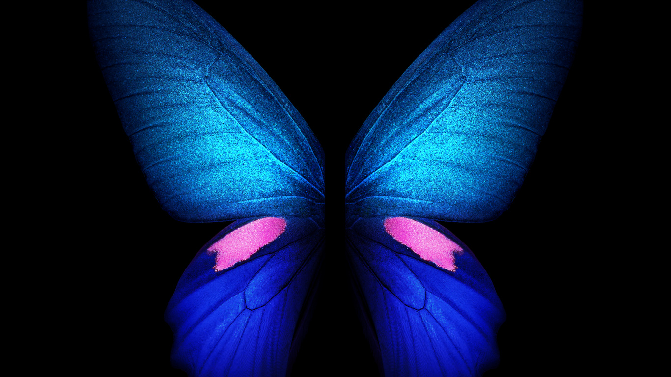 Samsung Galaxy, Samsung, Samsung Galaxy Fold, Teléfono Inteligente Plegable, Smartphone. Wallpaper in 1366x768 Resolution