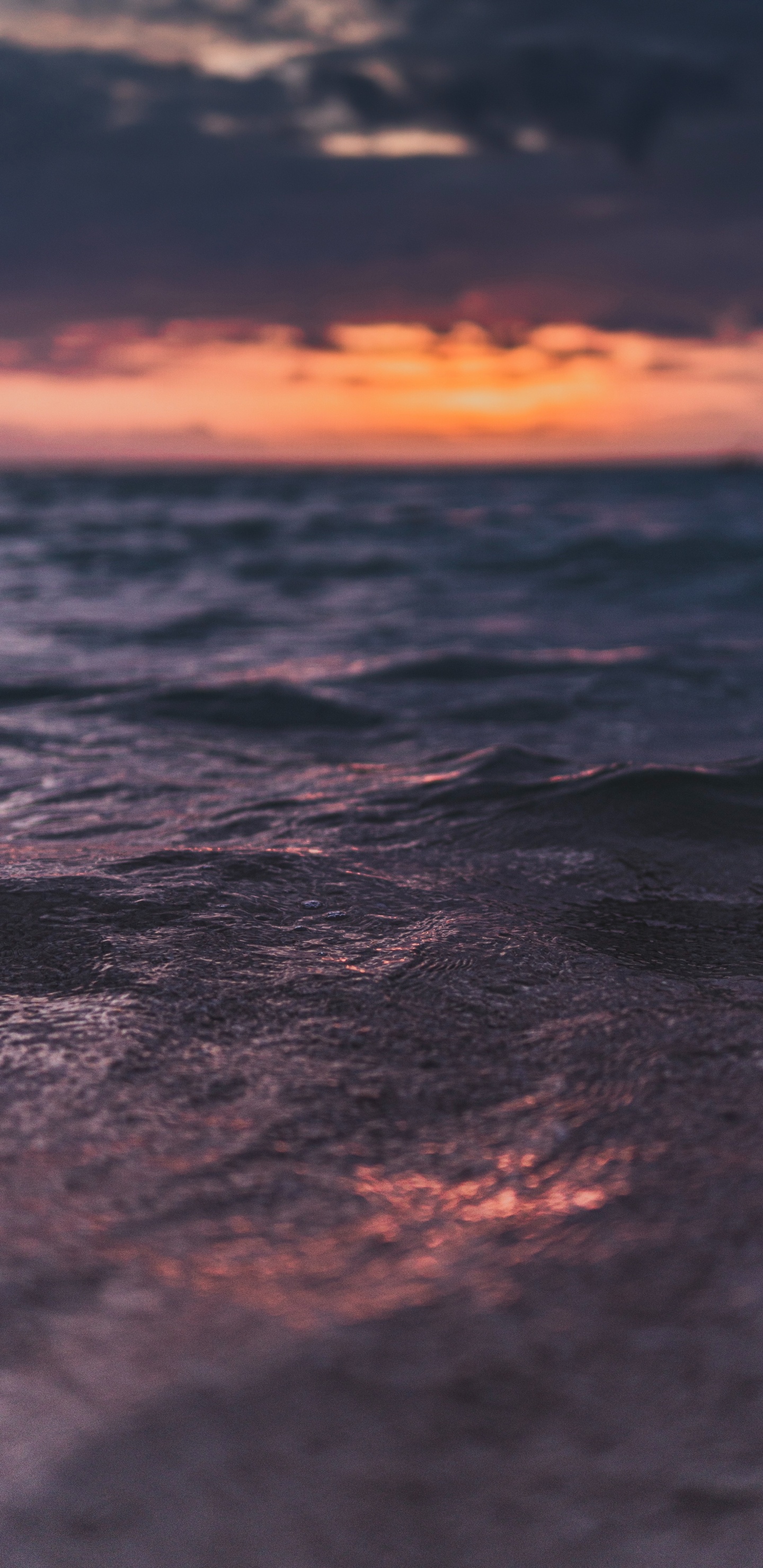 Cuerpo de Agua, Puesta, Mar, Agua, Oceano. Wallpaper in 1440x2960 Resolution