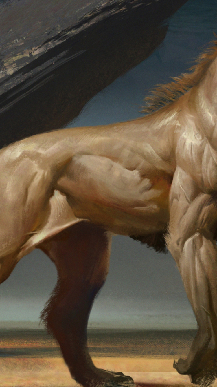 Mustang Cheval, Mustang, Foie, Sculpture, Faon. Wallpaper in 750x1334 Resolution