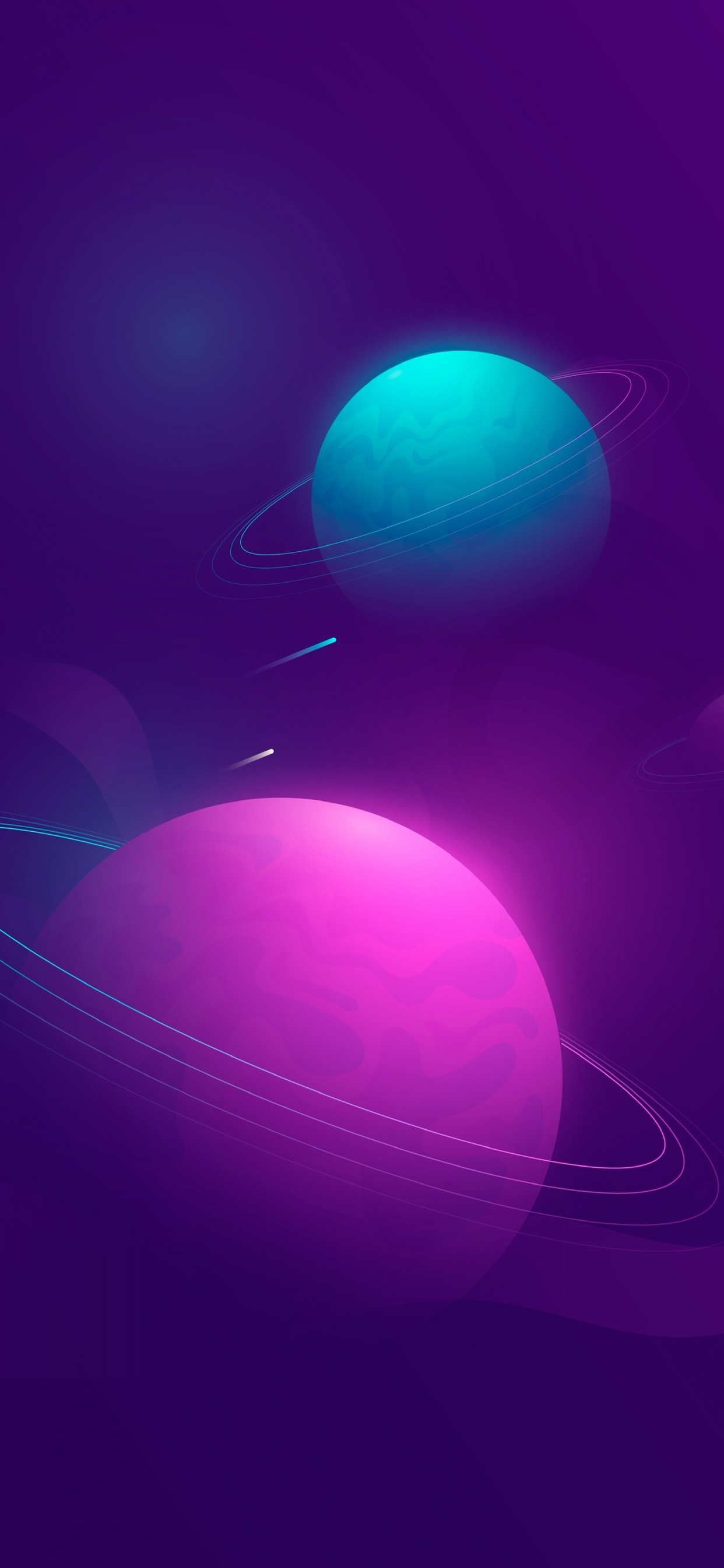 Lumière, Purple, Violette, Objet Astronomique, L'effet Visuel de L'éclairage. Wallpaper in 1242x2688 Resolution