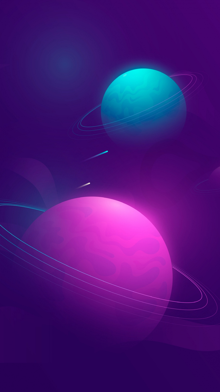 Lumière, Purple, Violette, Objet Astronomique, L'effet Visuel de L'éclairage. Wallpaper in 750x1334 Resolution