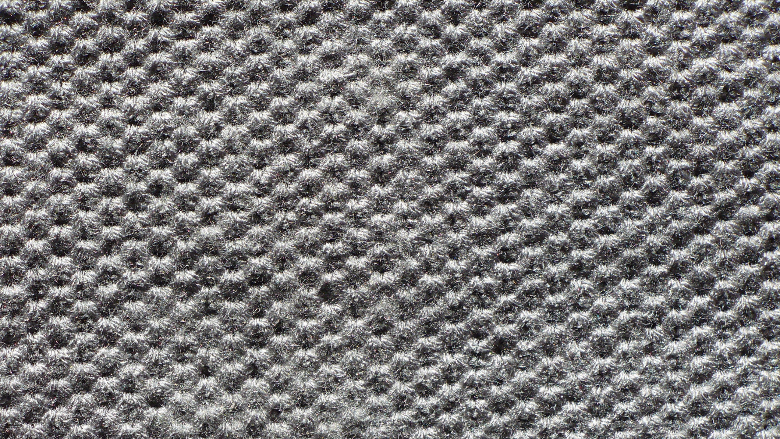 Blau-weißer Strickstoff. Wallpaper in 2560x1440 Resolution