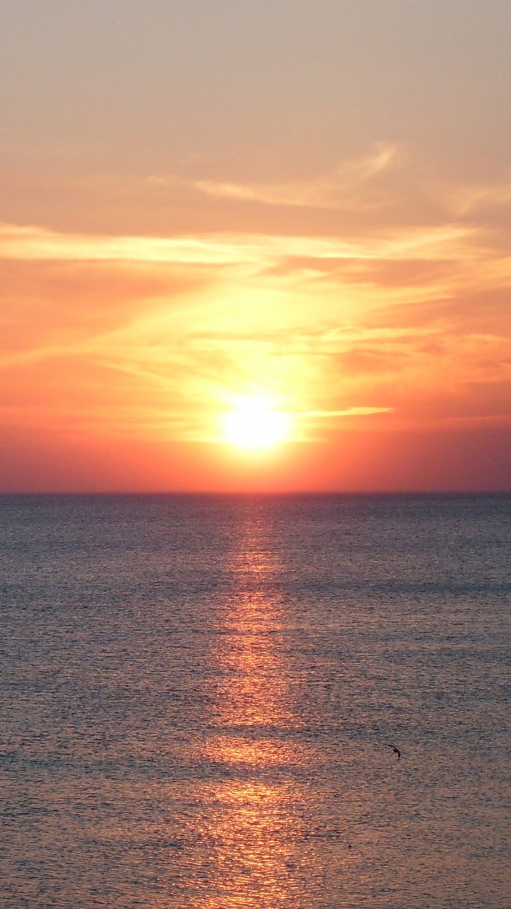 Ostsee, Meer, Horizont, Sonnenuntergang, Sonnenaufgang. Wallpaper in 720x1280 Resolution