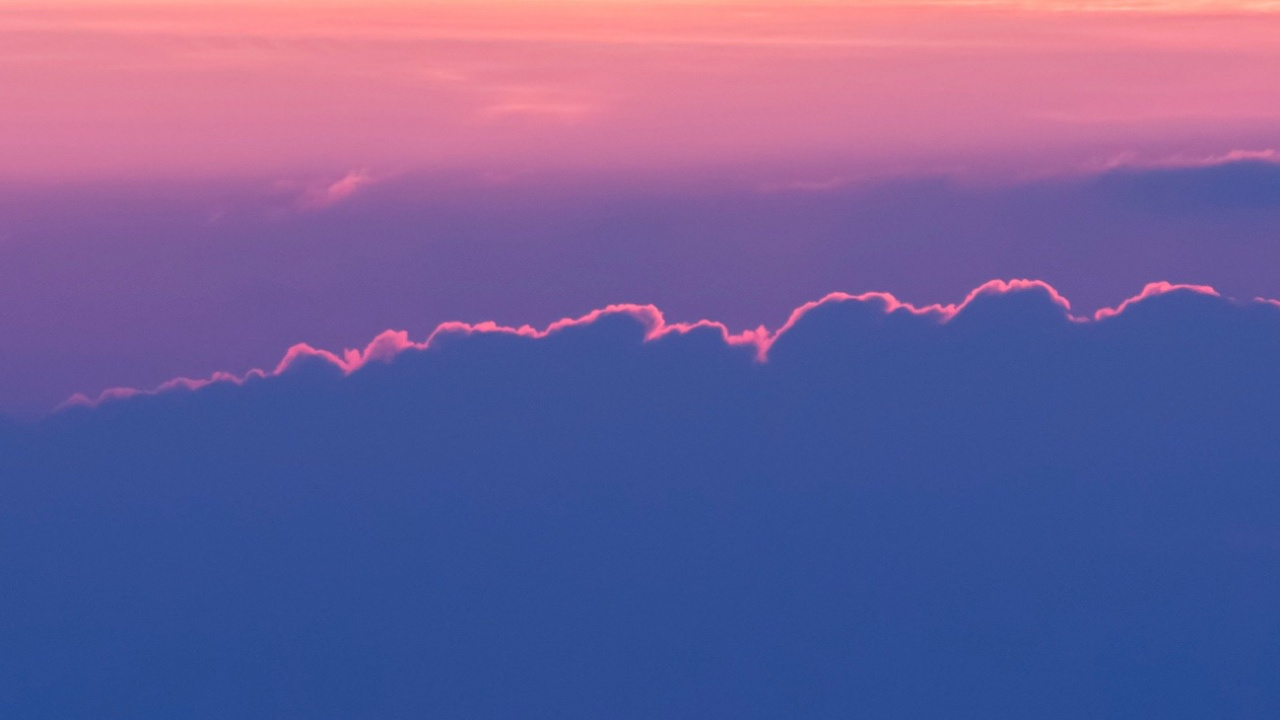 Water, Atmosphere, Cloud, Ecoregion, Afterglow. Wallpaper in 1280x720 Resolution