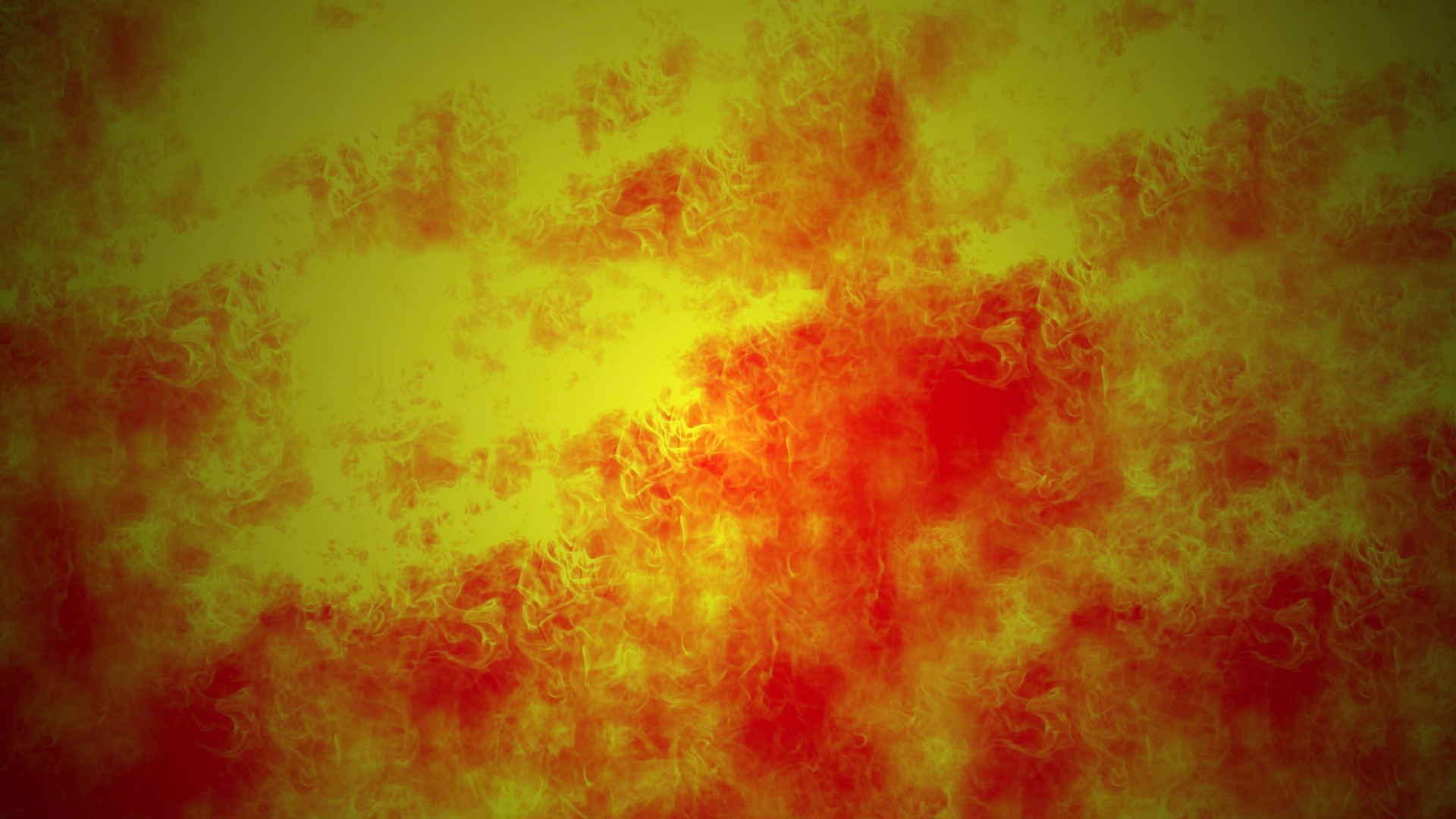 Peinture Abstraite Rouge et Jaune. Wallpaper in 1920x1080 Resolution