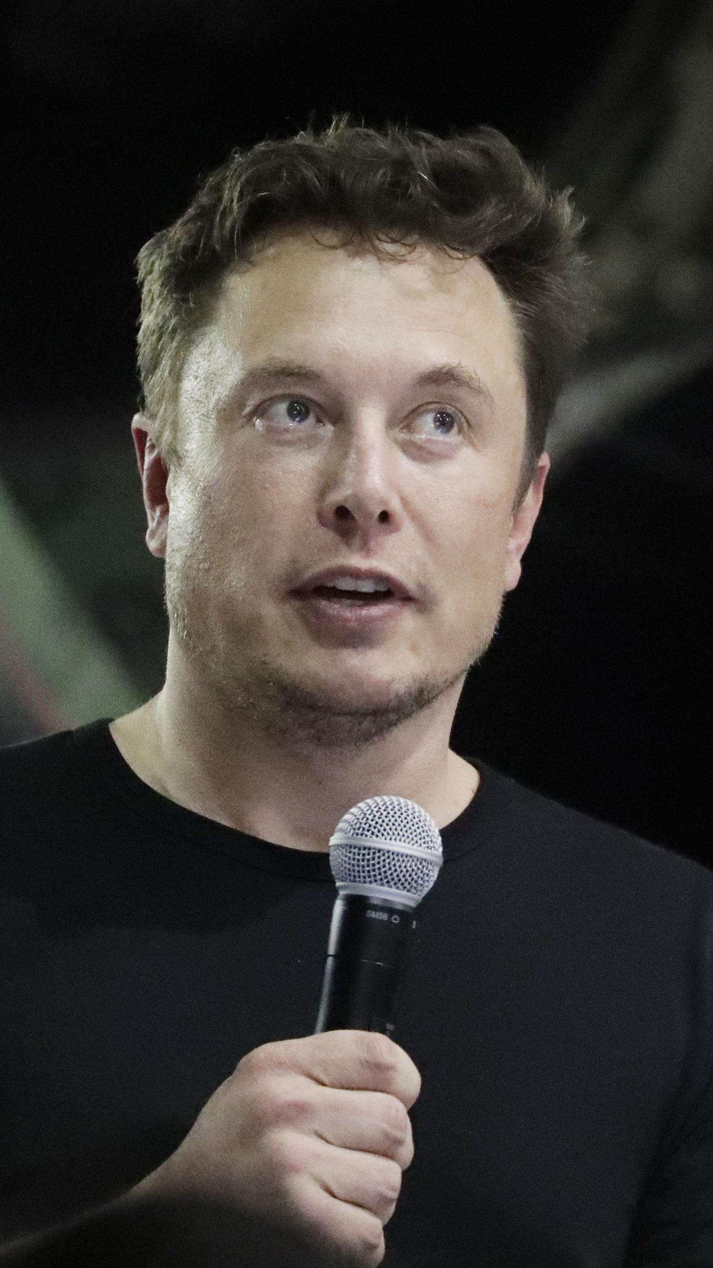 Elon Musk, Boring Test Tunnel, 60 Minutes, United States of America, Person. Wallpaper in 1440x2560 Resolution