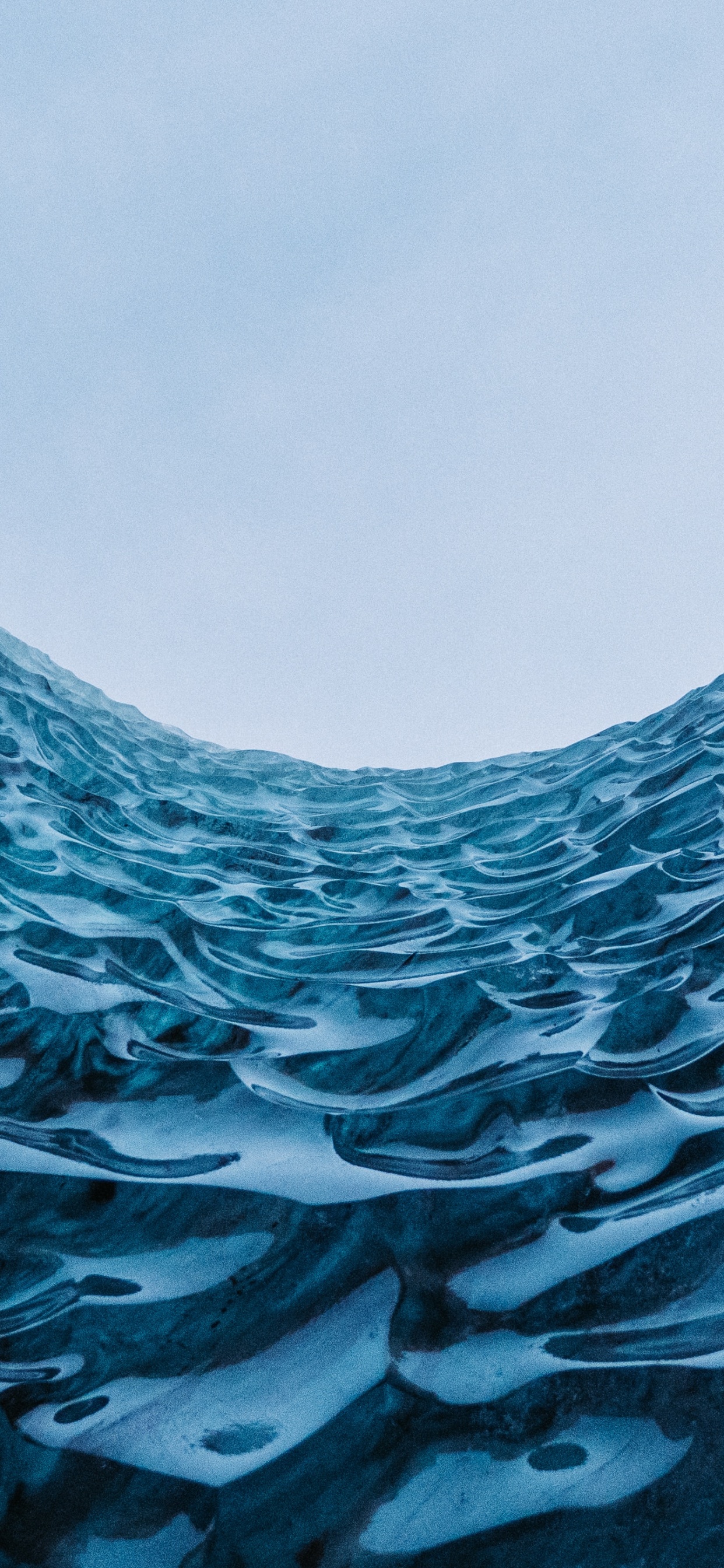 Graue Und Weiße Felsformation. Wallpaper in 1242x2688 Resolution