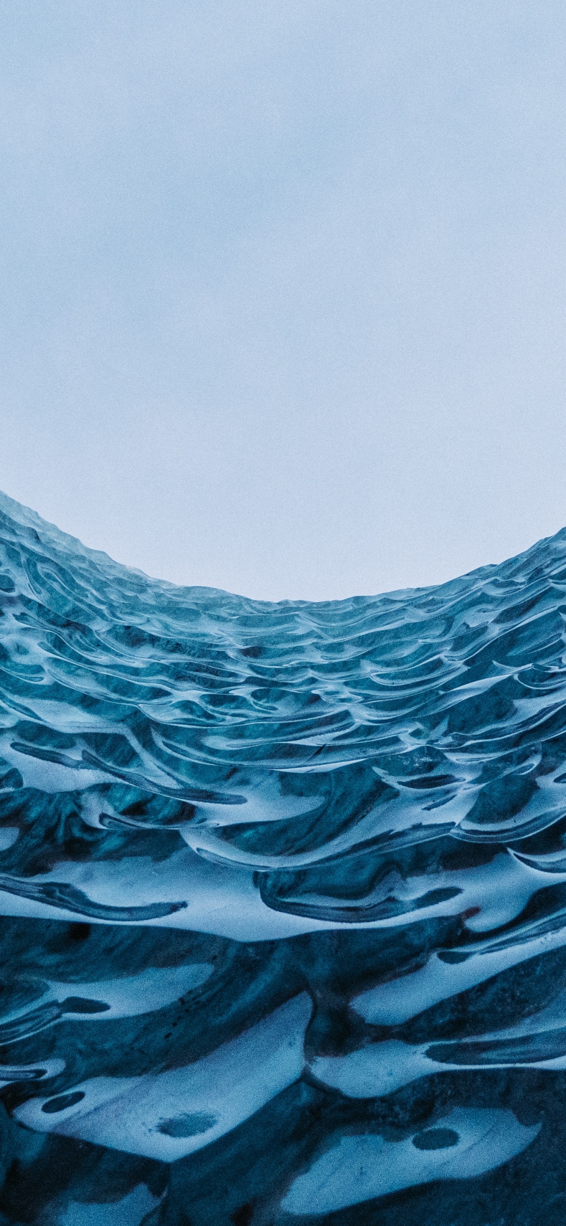 Gray and White Rock Formation. Wallpaper in 1125x2436 Resolution