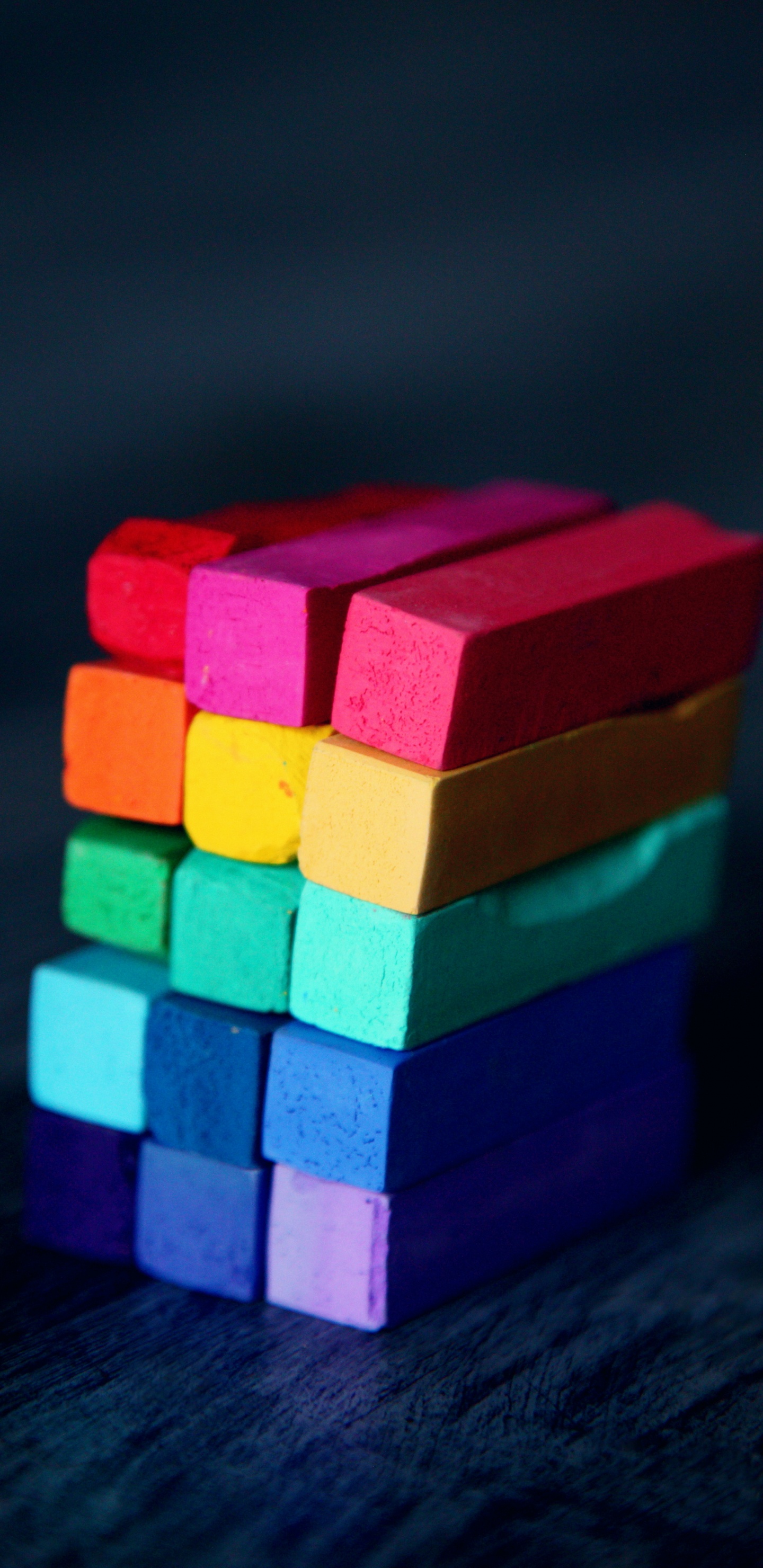 3 x 3 Rubiks Cube. Wallpaper in 1440x2960 Resolution