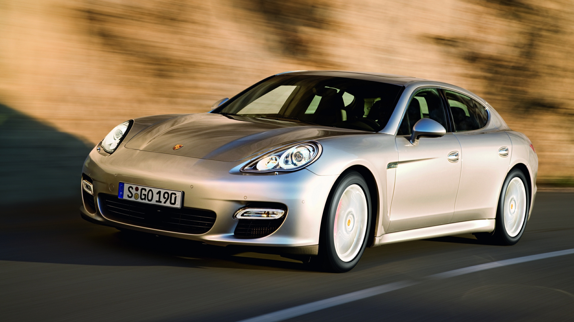 Black Mercedes Benz Coupe on Road. Wallpaper in 1920x1080 Resolution