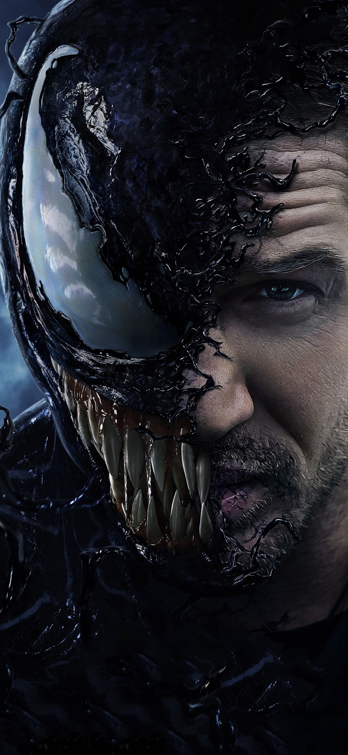 Tom Hardy Venom-Plakat, Tom Hardy, Gift, Eddie Brock, Poster. Wallpaper in 1125x2436 Resolution