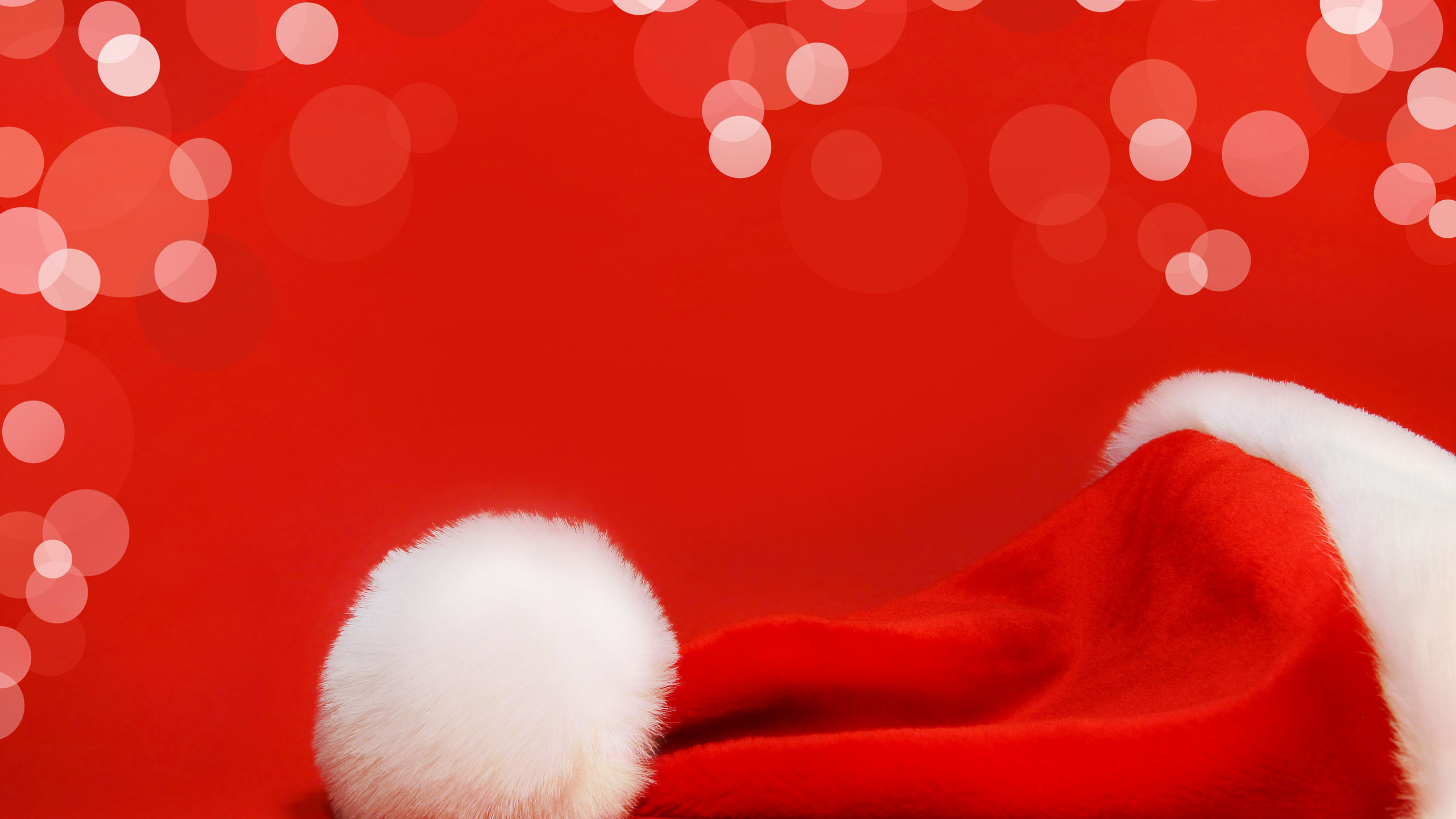 Christmas Day, Santa Claus, Red, Heart, Valentines Day. Wallpaper in 2560x1440 Resolution