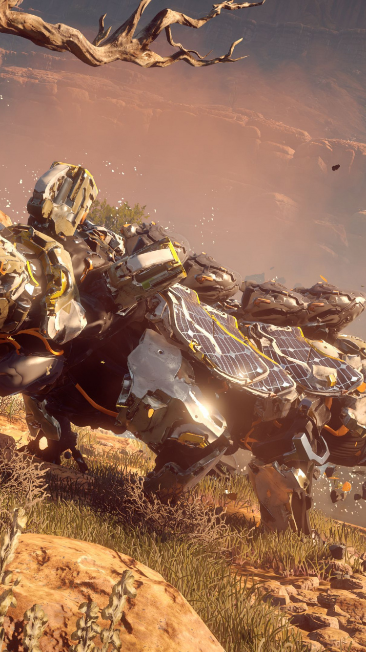 数字合成, E3 2016, 龙, 虚构的人物, Aloy 壁纸 750x1334 允许