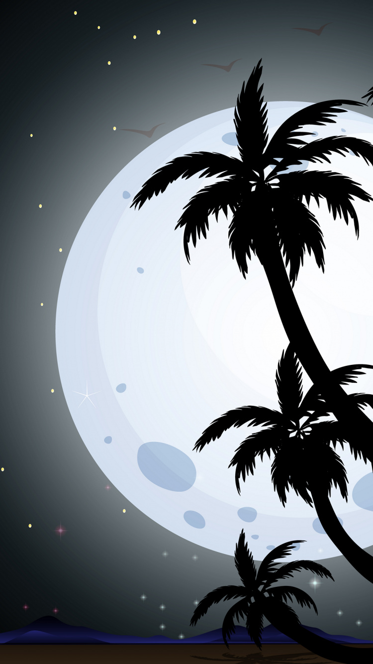 Silhouette, Illustration, Vektor-Grafiken, Cliparts, Poster. Wallpaper in 750x1334 Resolution