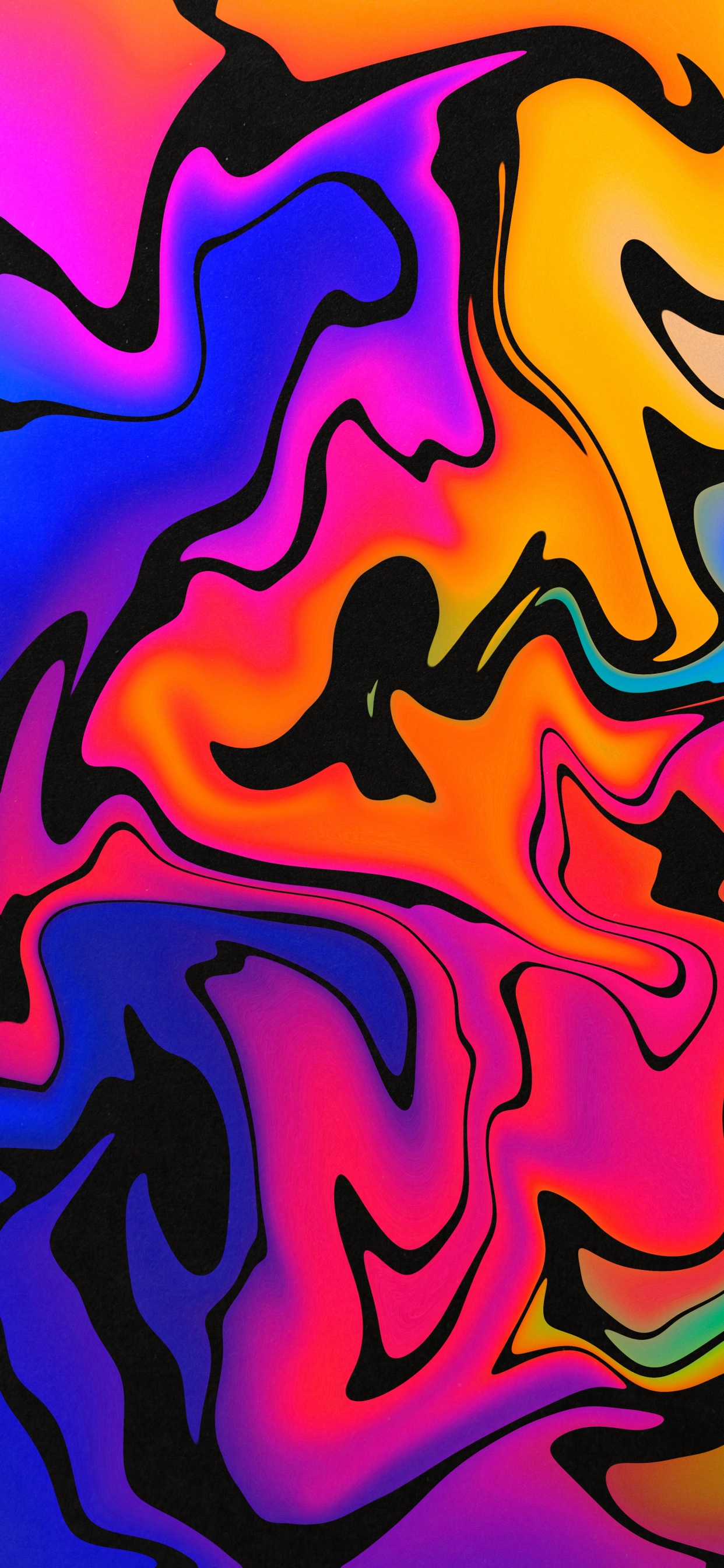 Art, Painting, Abstract Art, Visual Arts, Poster. Wallpaper in 1242x2688 Resolution