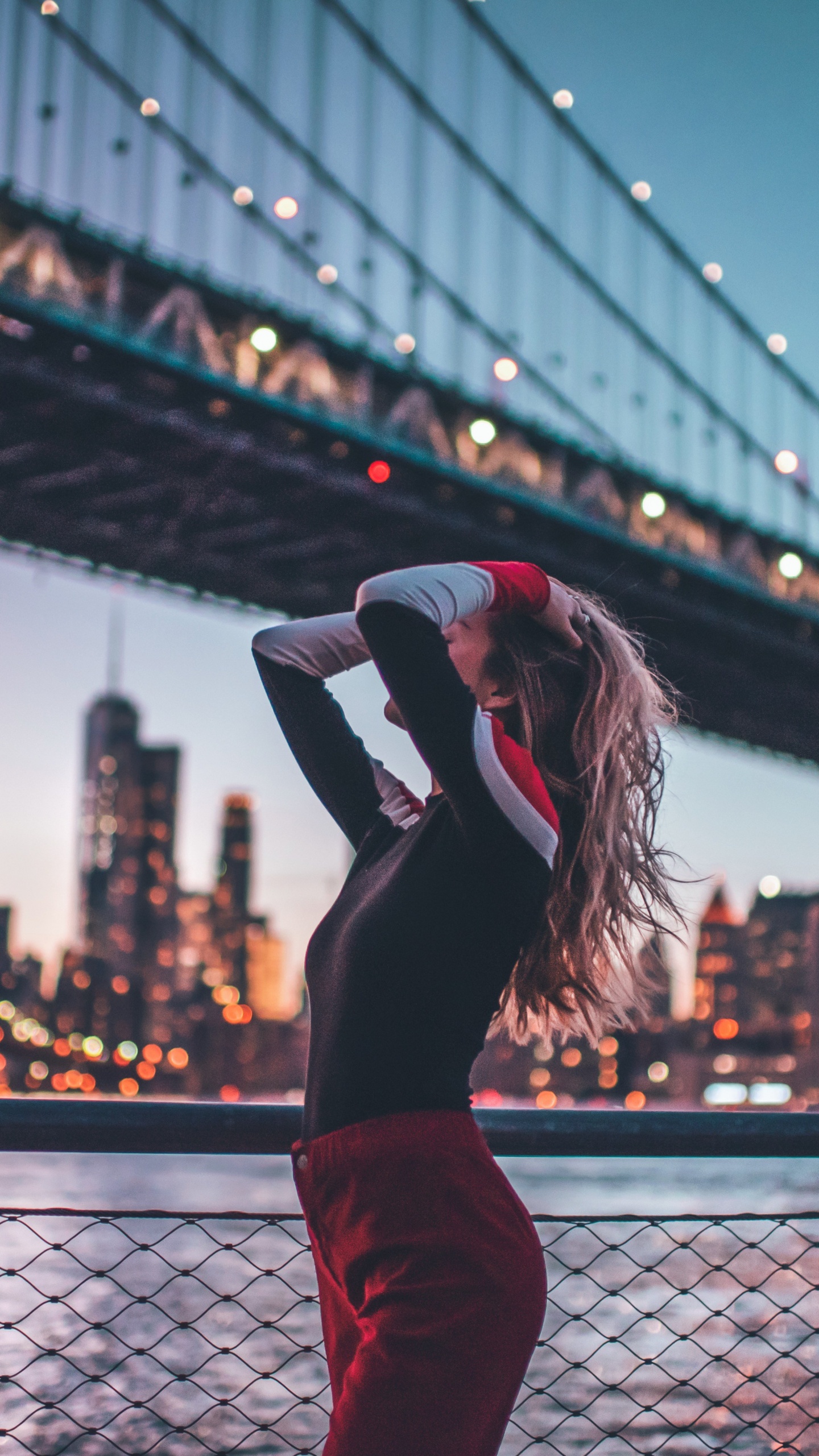 Red, Zodiac, May 27 2019, Bridge, Water. Wallpaper in 1440x2560 Resolution
