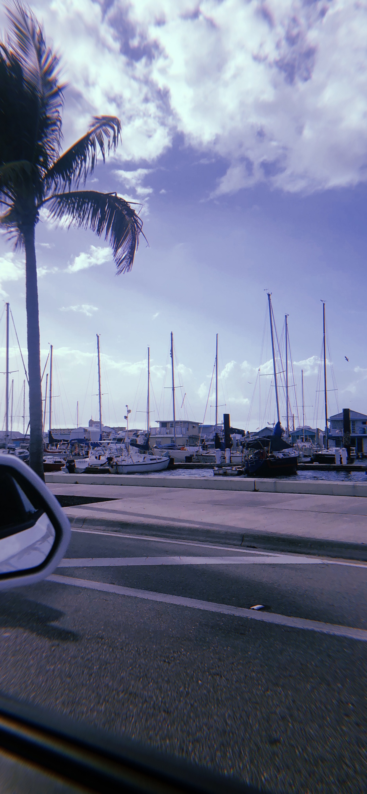 King, Automotive Mirror, Road, Infrastructure, Cloud. Wallpaper in 1242x2688 Resolution