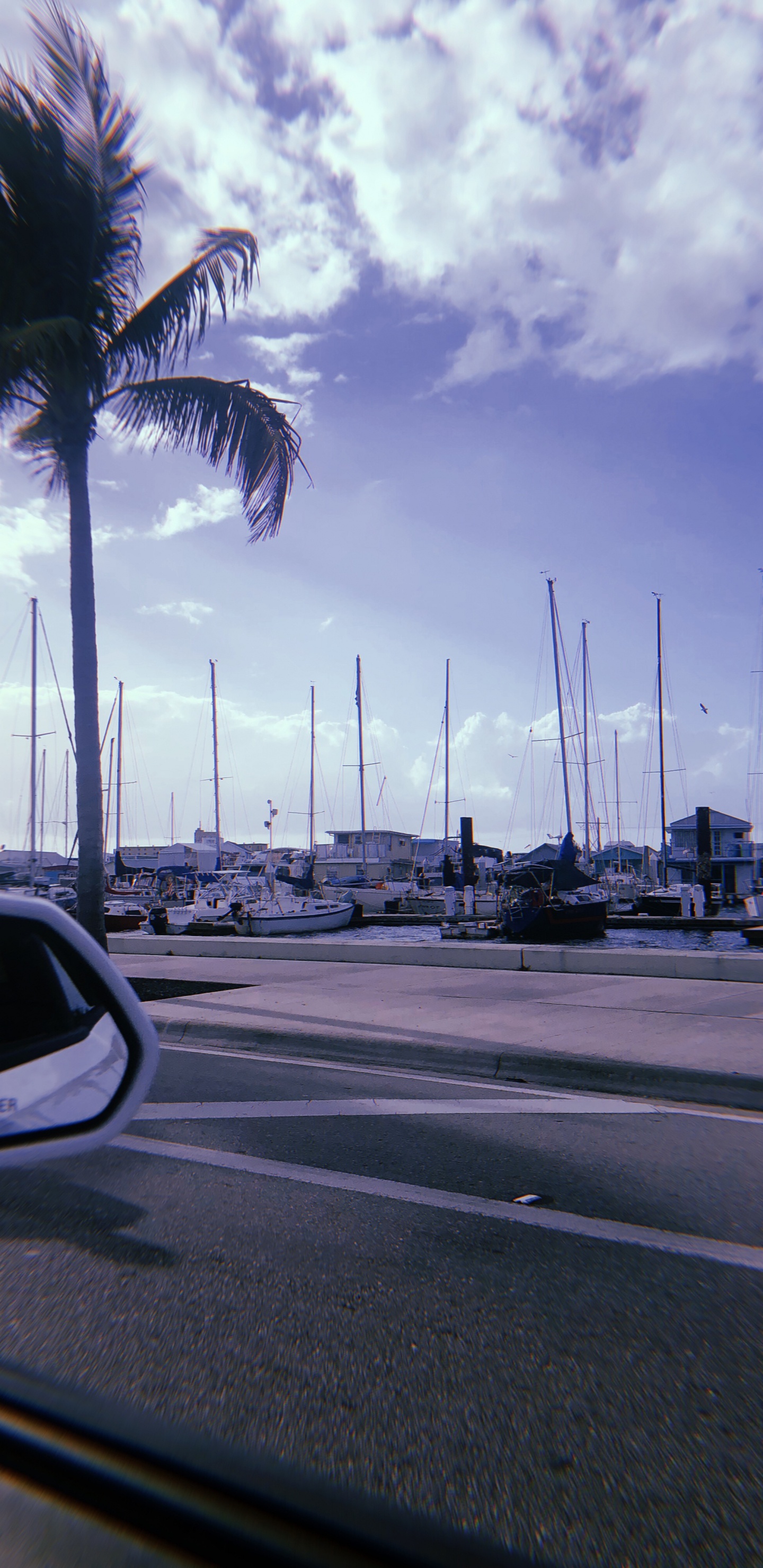 King, Automotive Mirror, Road, Infrastructure, Cloud. Wallpaper in 1440x2960 Resolution