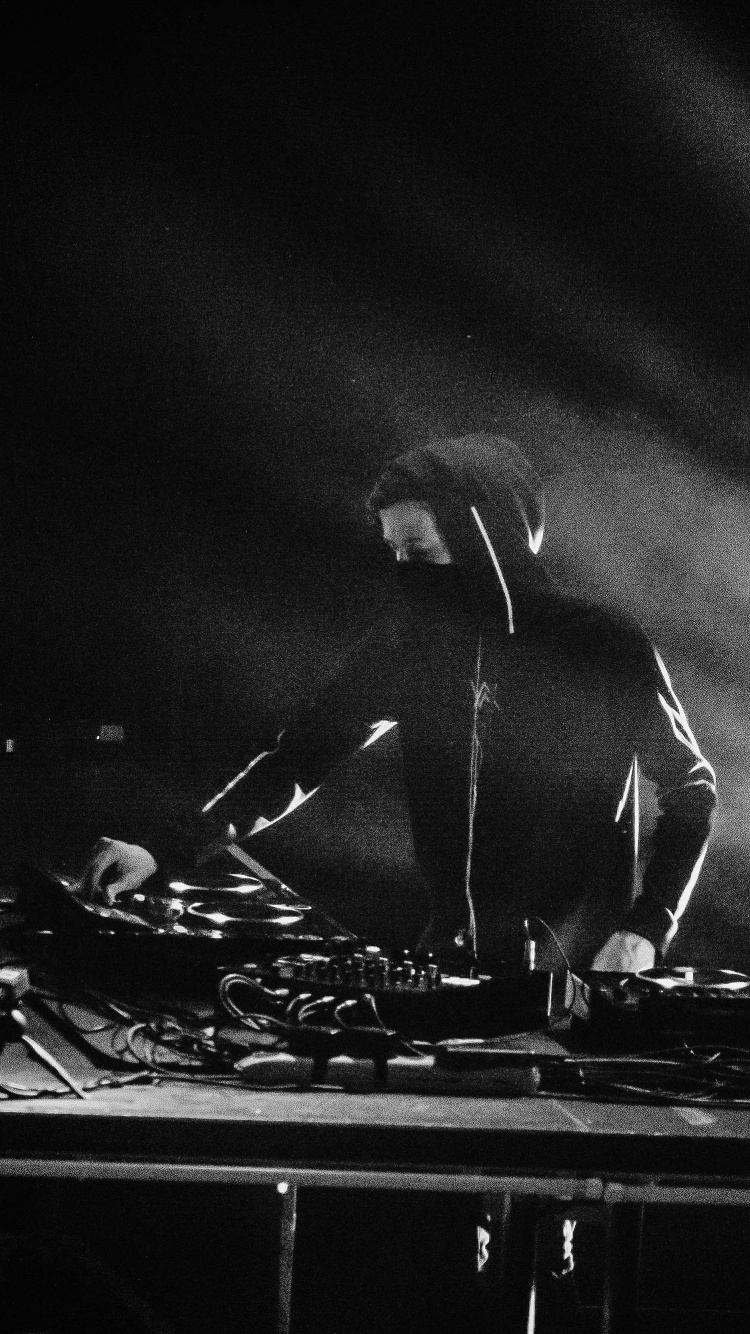 黑色的, 白色, 性能, 音乐会, 阶段 壁纸 750x1334 允许