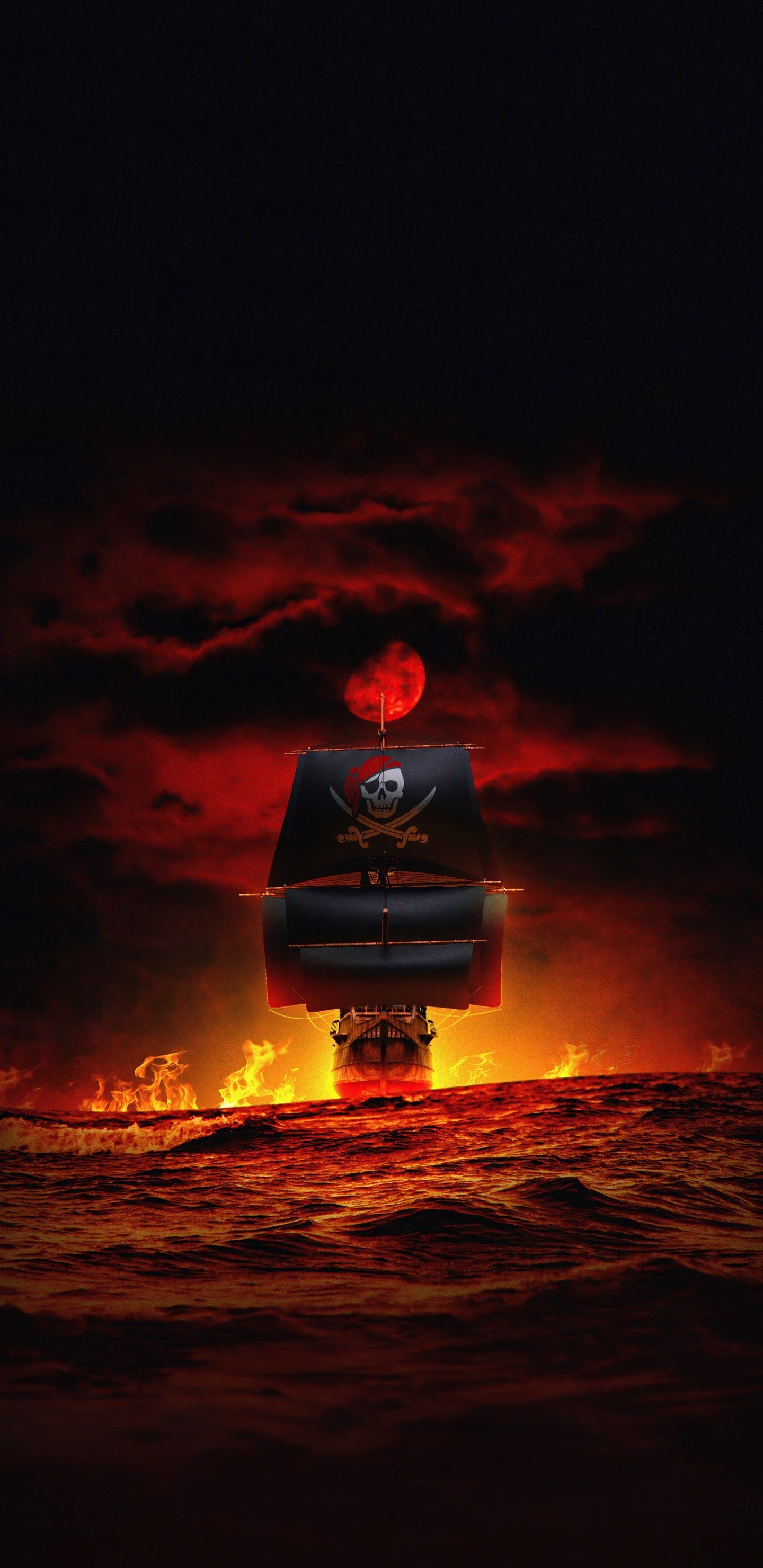 Cloud, Atmosphäre, Afterglow, Astronomisches Objekt, Sonnenuntergang. Wallpaper in 1440x2960 Resolution