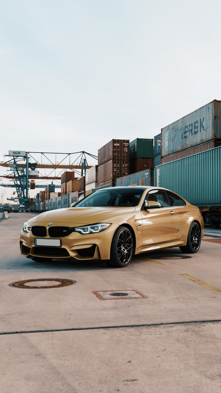 Yellow Porsche 911 Parked on Road Near Building During Daytime. Wallpaper in 750x1334 Resolution
