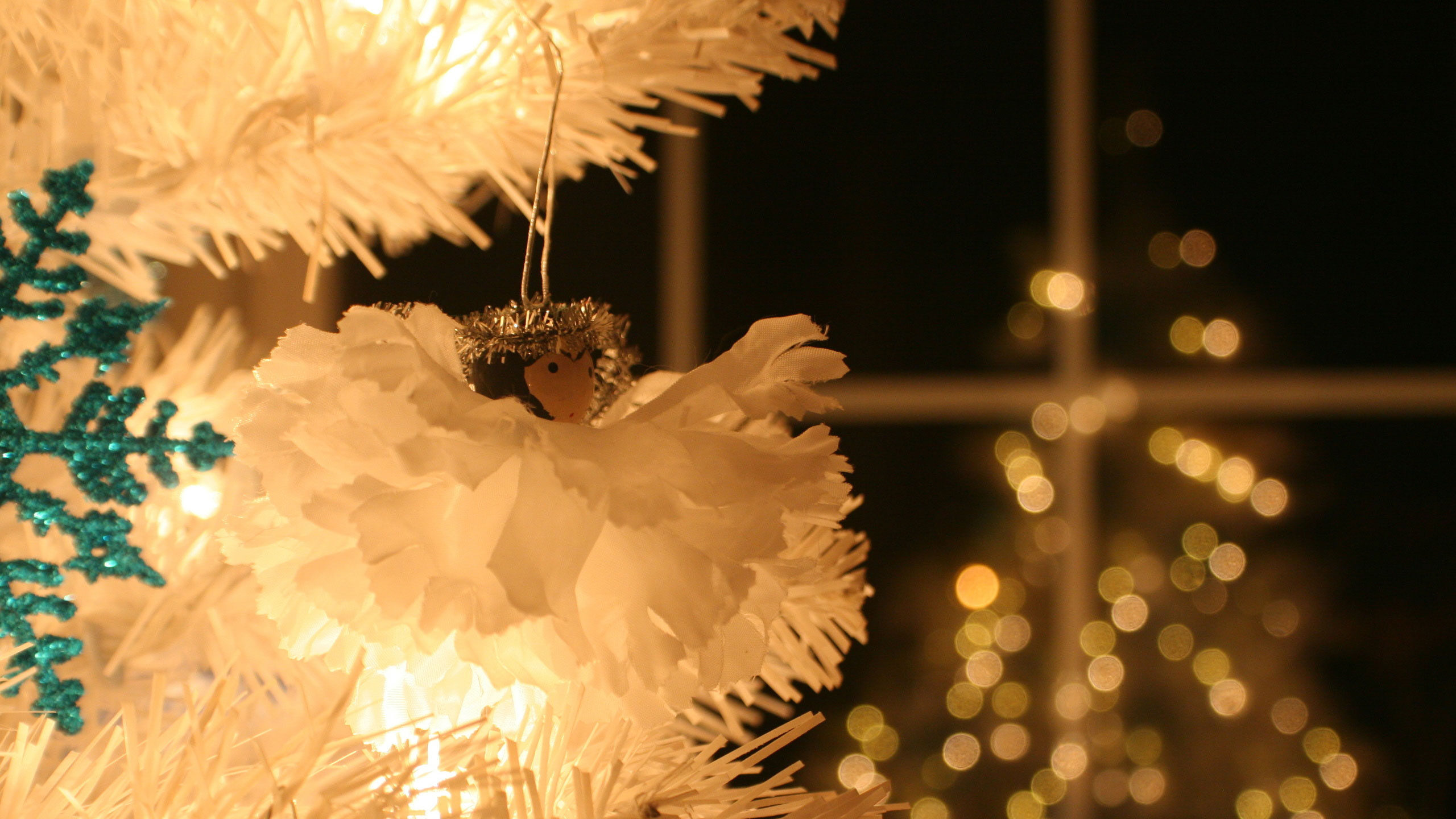 Weihnachten, Neujahr, Christmas Ornament, Weihnachtsdekoration, Weihnachtsbeleuchtung. Wallpaper in 2560x1440 Resolution