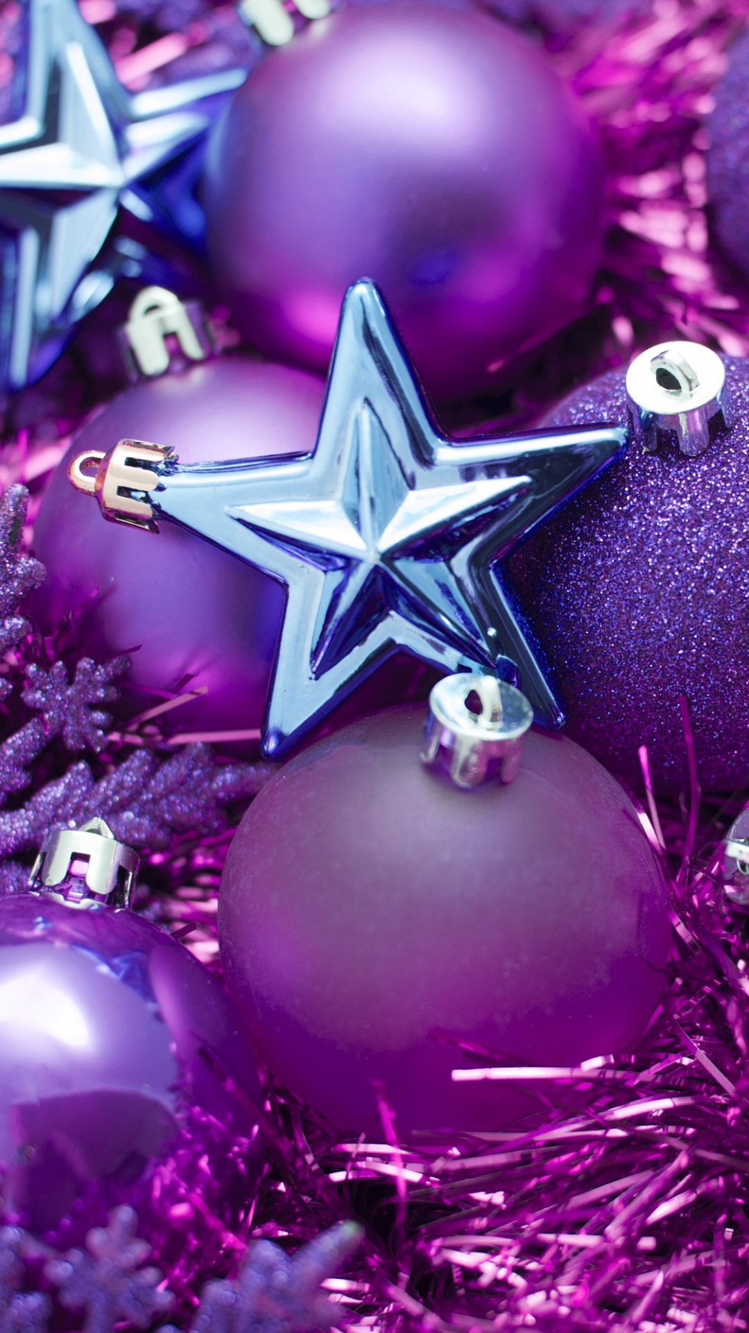 Christmas Day, Christmas Decoration, Christmas Ornament, Purple, Violet. Wallpaper in 1080x1920 Resolution