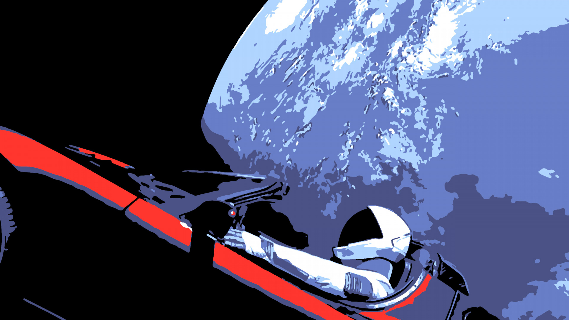 Red and White Boat on Water. Wallpaper in 1920x1080 Resolution