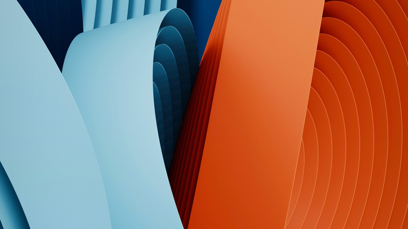 Naranja, Azul, Azure, Textil, Material Propiedad. Wallpaper in 1366x768 Resolution