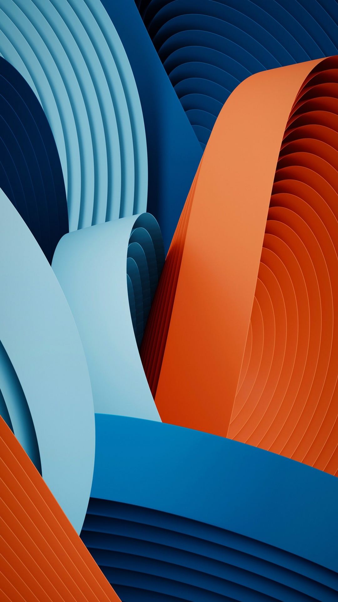 Orange, Blue, Azure, Textile, Material Property. Wallpaper in 1080x1920 Resolution