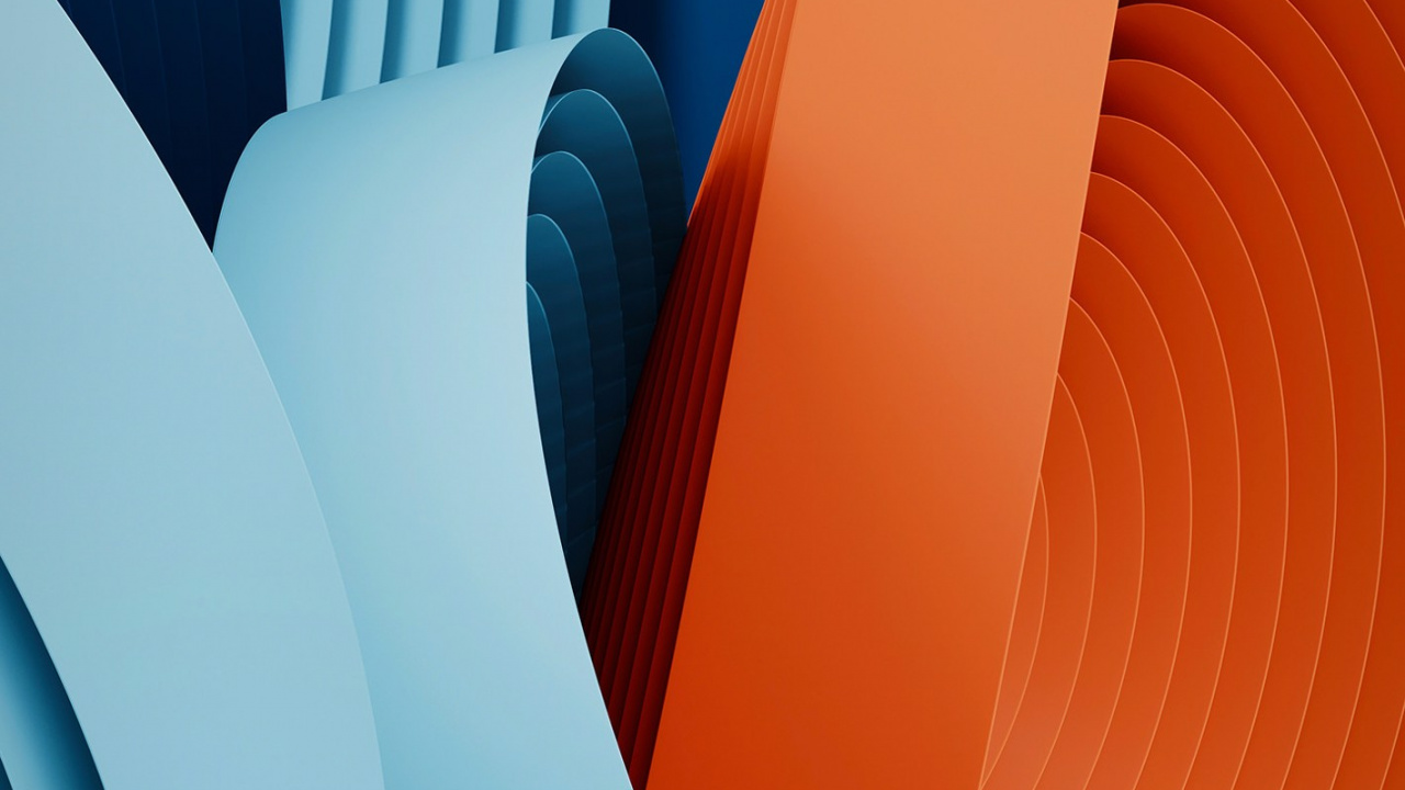 Orange, Blue, Azure, Textile, Propriété Des Matériaux. Wallpaper in 1280x720 Resolution