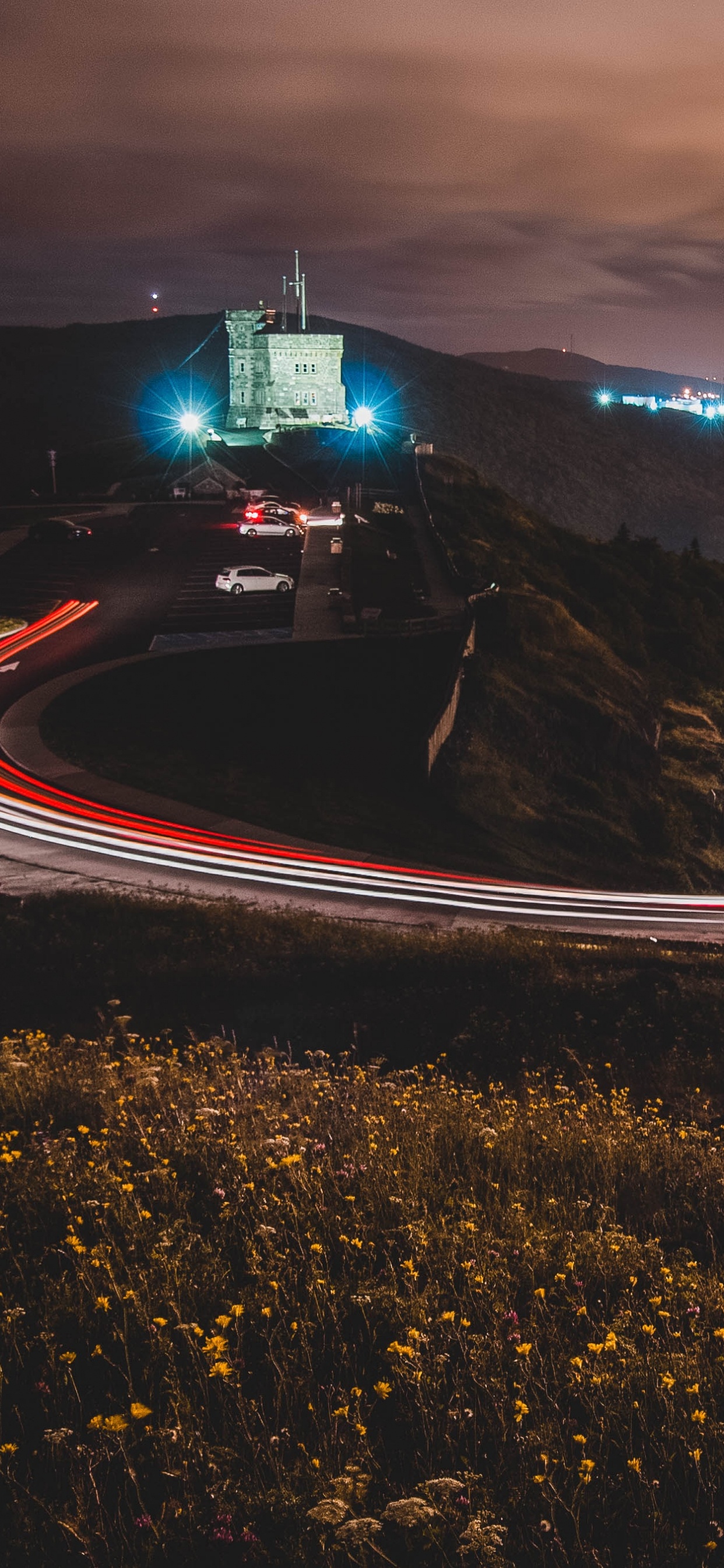 Time Lapse Photography of Cars on Road During Night Time. Wallpaper in 1242x2688 Resolution