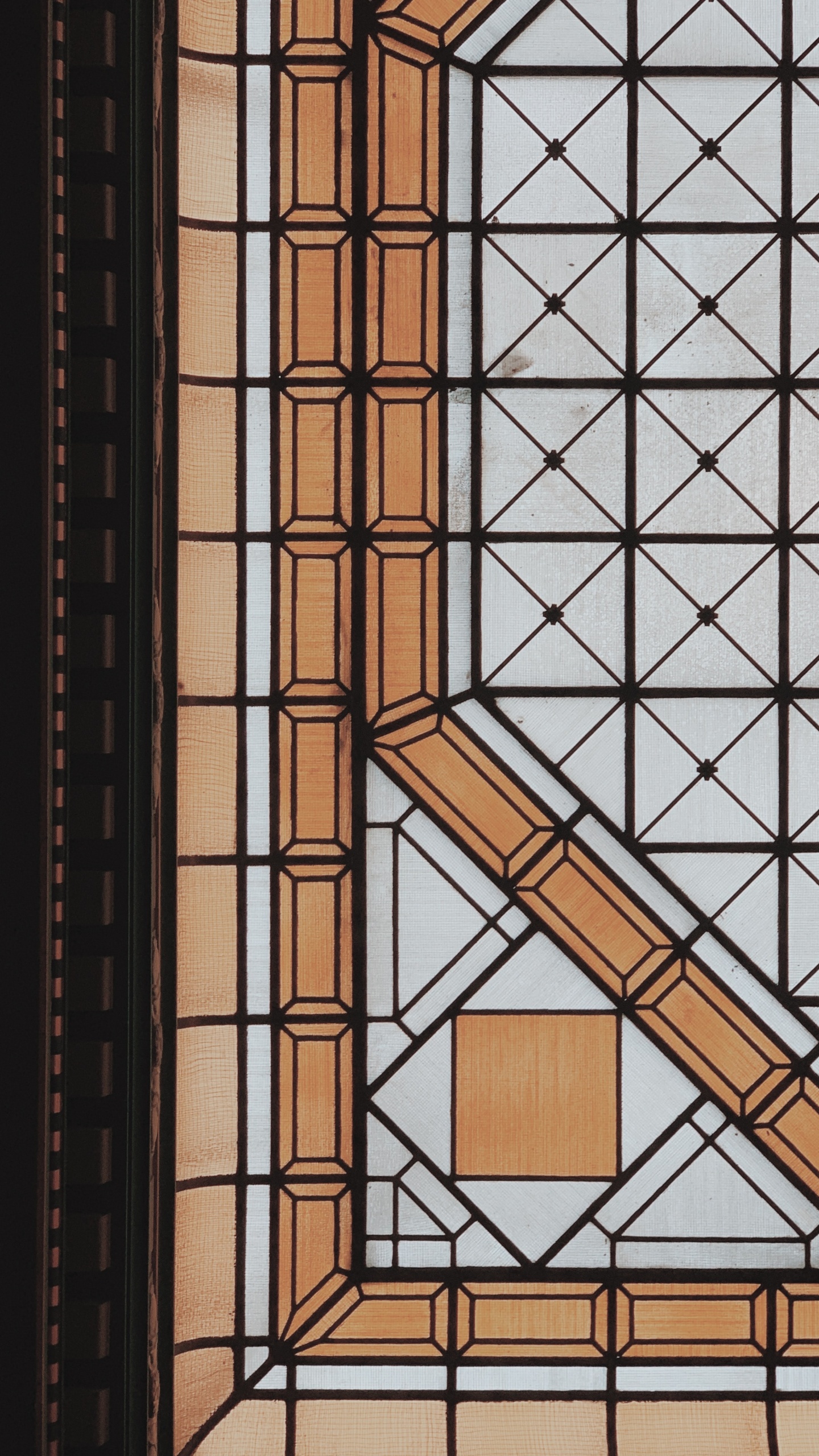 Schwarz-weiß Kariertes Textil. Wallpaper in 1440x2560 Resolution