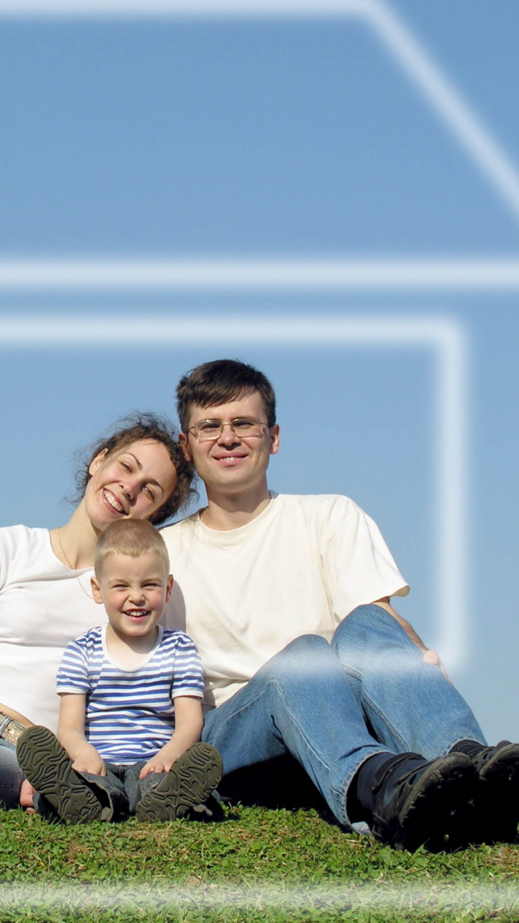 Family, Sitting, Fun, Leisure, People. Wallpaper in 750x1334 Resolution