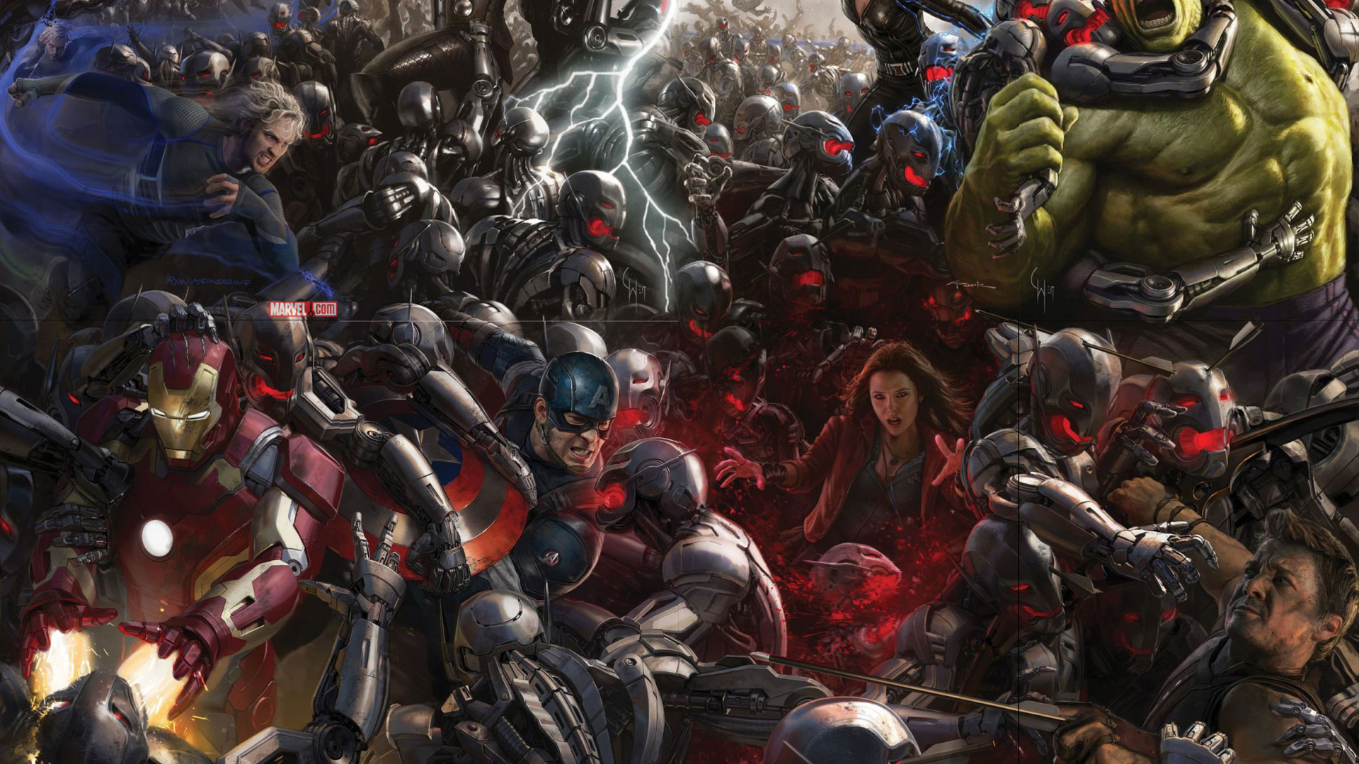 Green and Red Robot Toy. Wallpaper in 1920x1080 Resolution