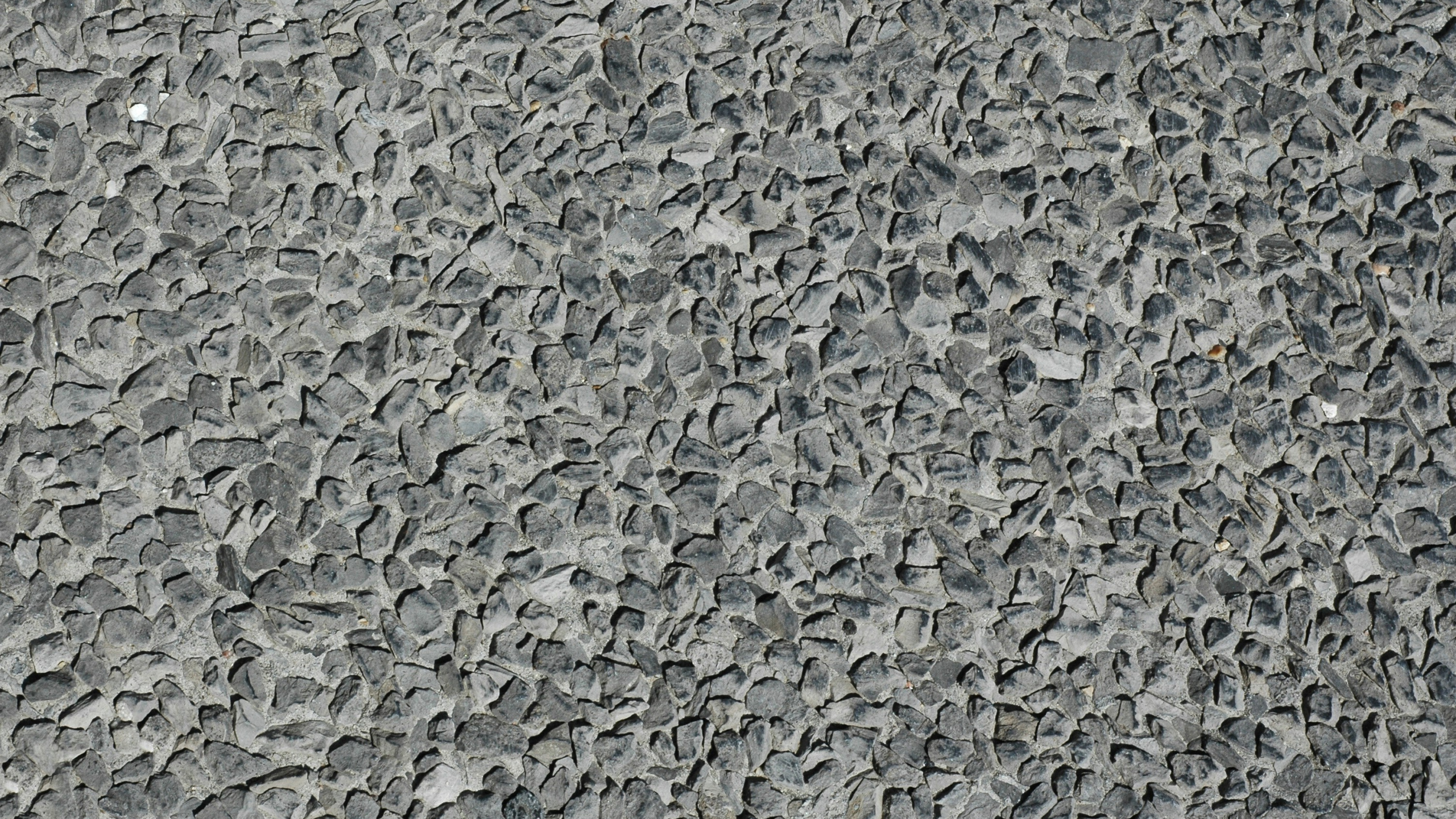 Gray and White Stone Fragments. Wallpaper in 2560x1440 Resolution